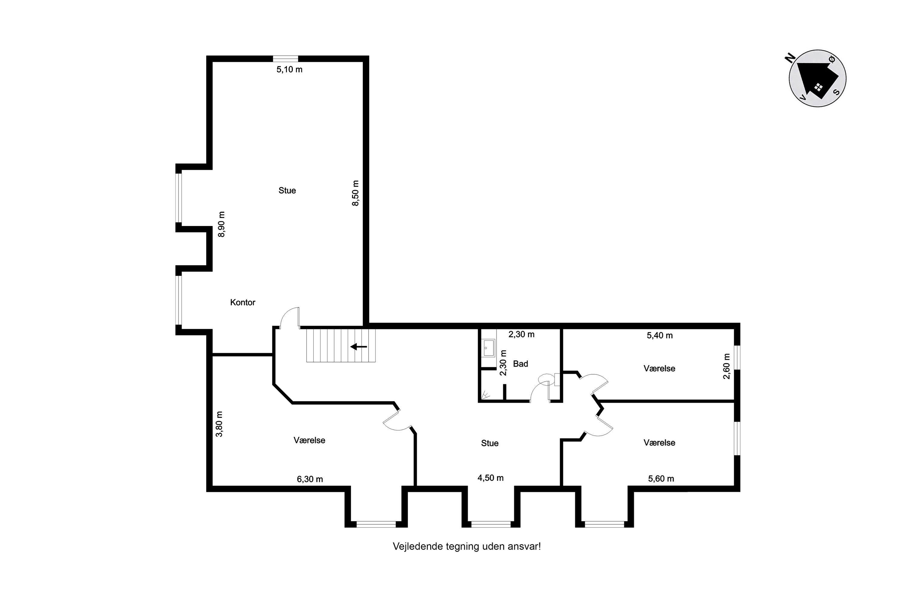 Plantegninger billede af Skjoldnæsvej 1, 5985 Søby Ærø