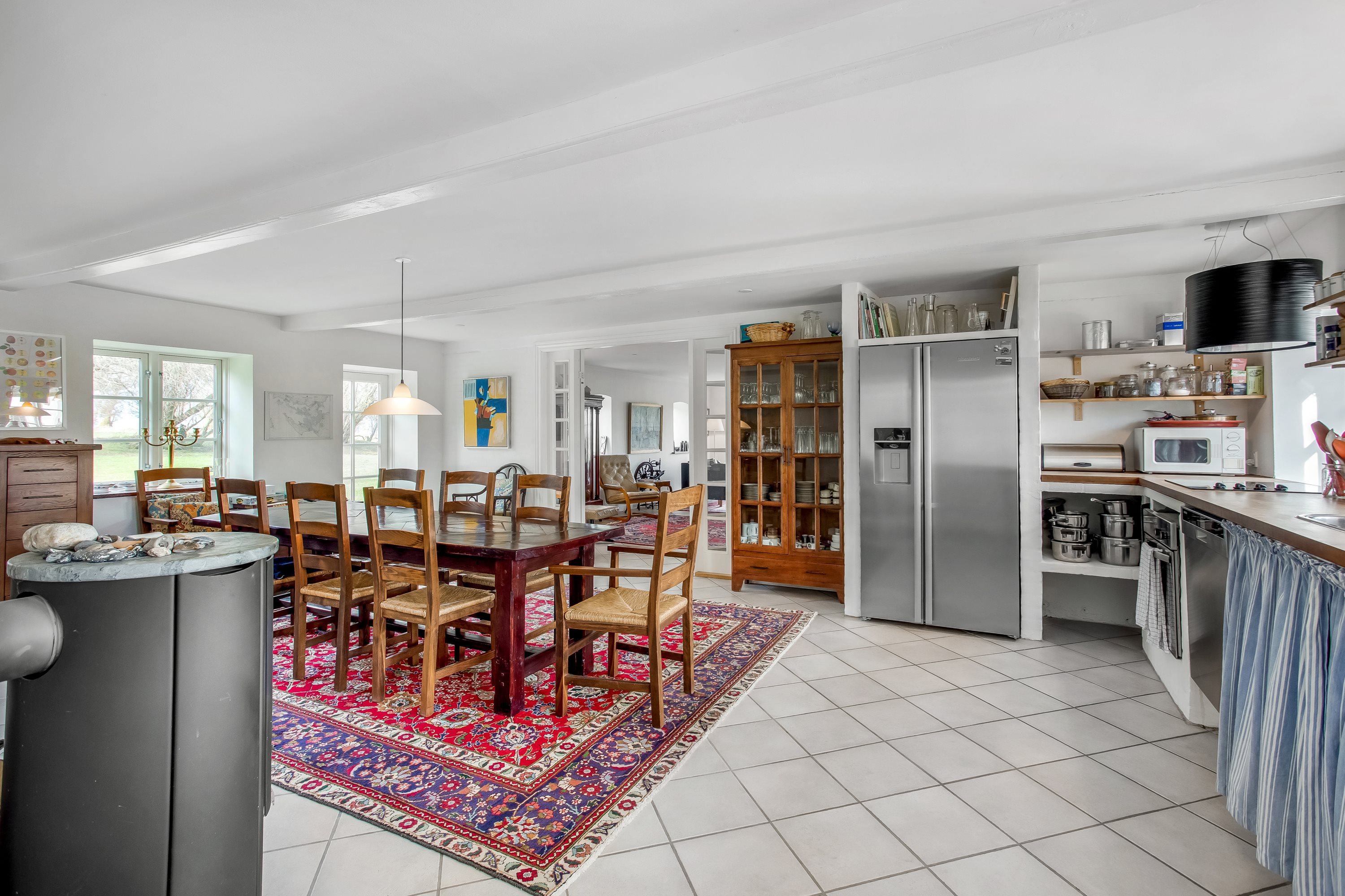 Fremhævet køkken billede i fuldskærmstilstand. Billede af Skjoldnæsvej 1, 5985 Søby Ærø