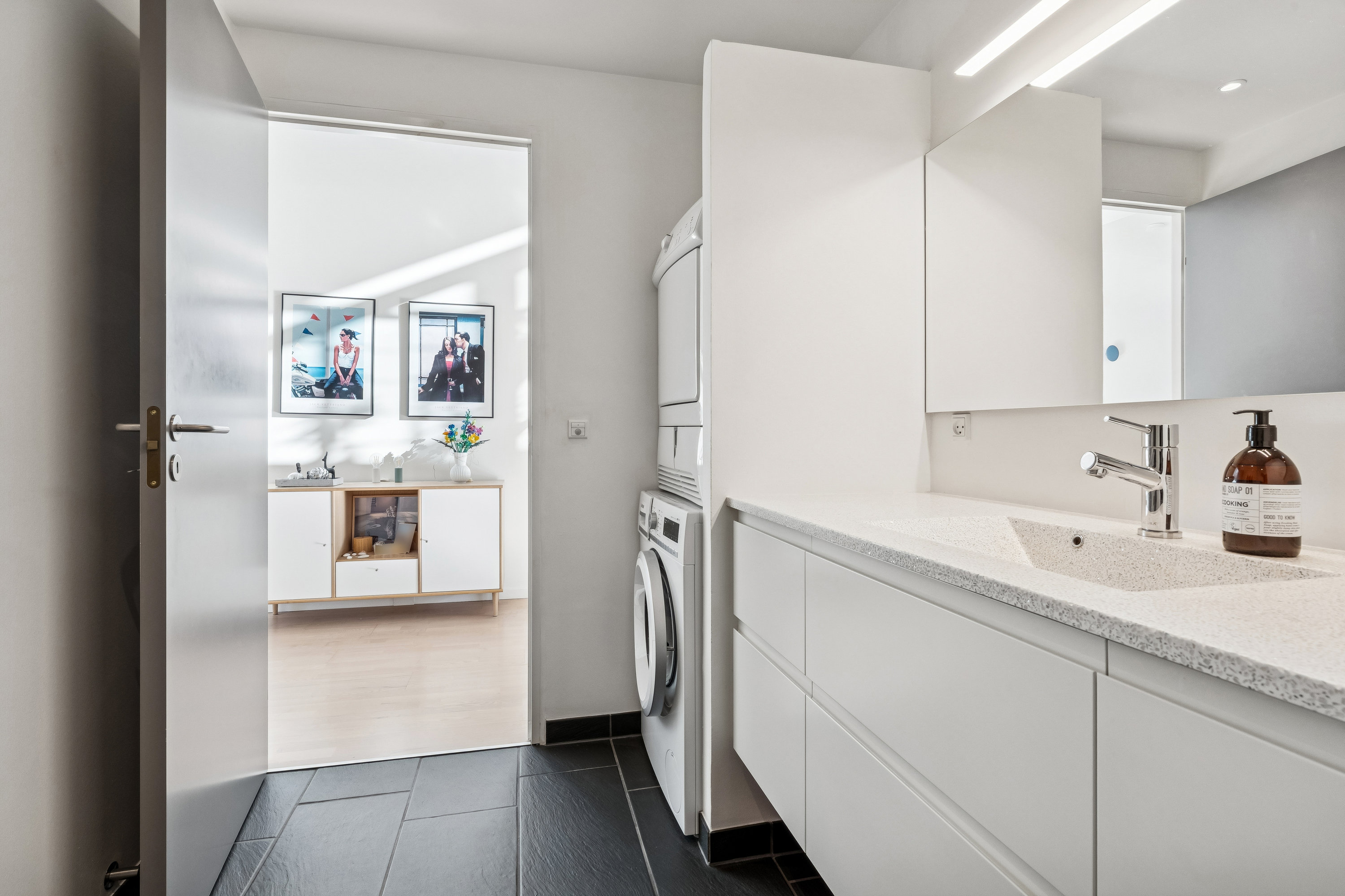 Fremhævet badeværelse billede i fuldskærmstilstand. Billede af Engtoftevej 27A, 1. th., 9000 Aalborg