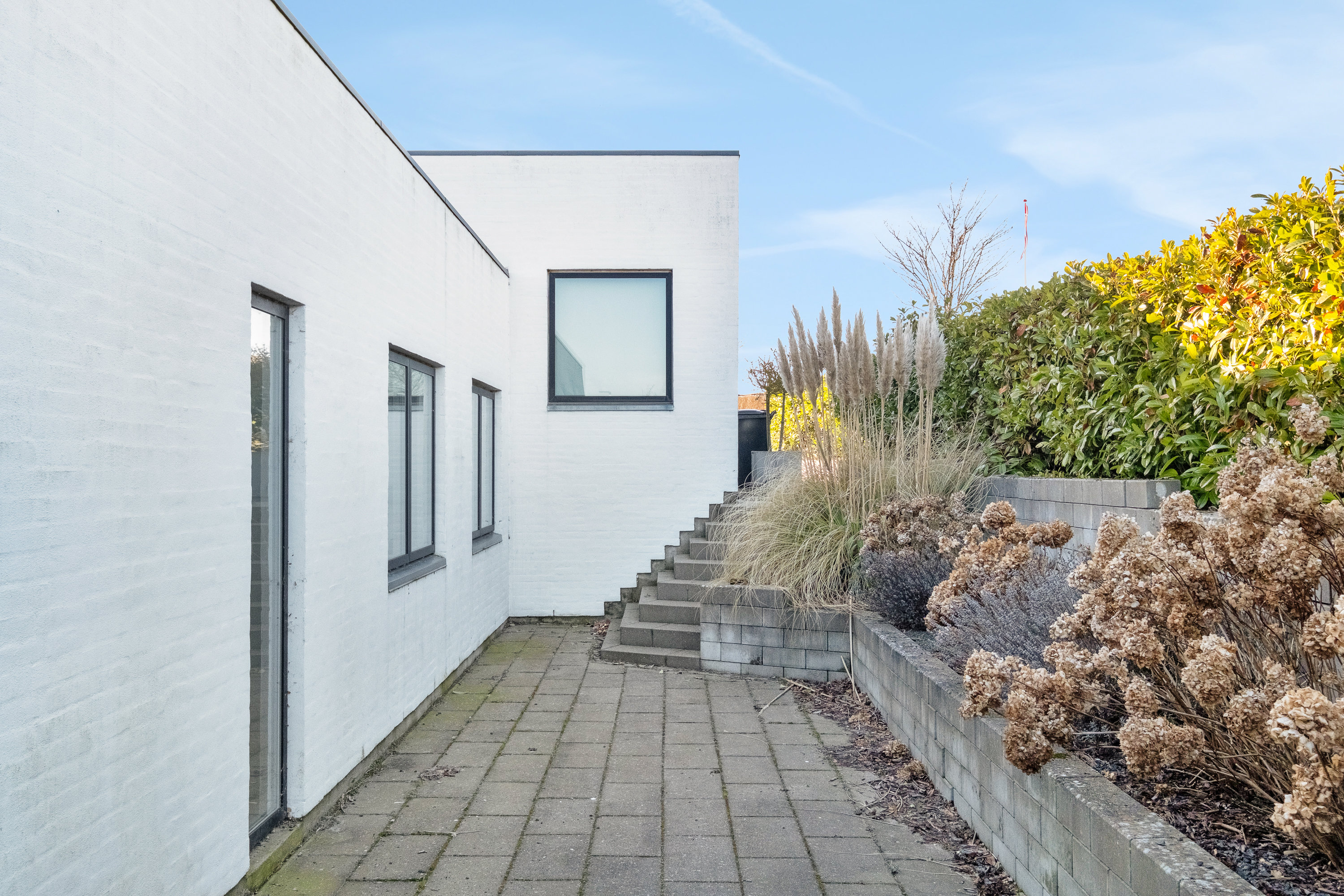 Fremhævet terrasse billede i fuldskærmstilstand. Billede af Hybenhaven 16, 8520 Lystrup