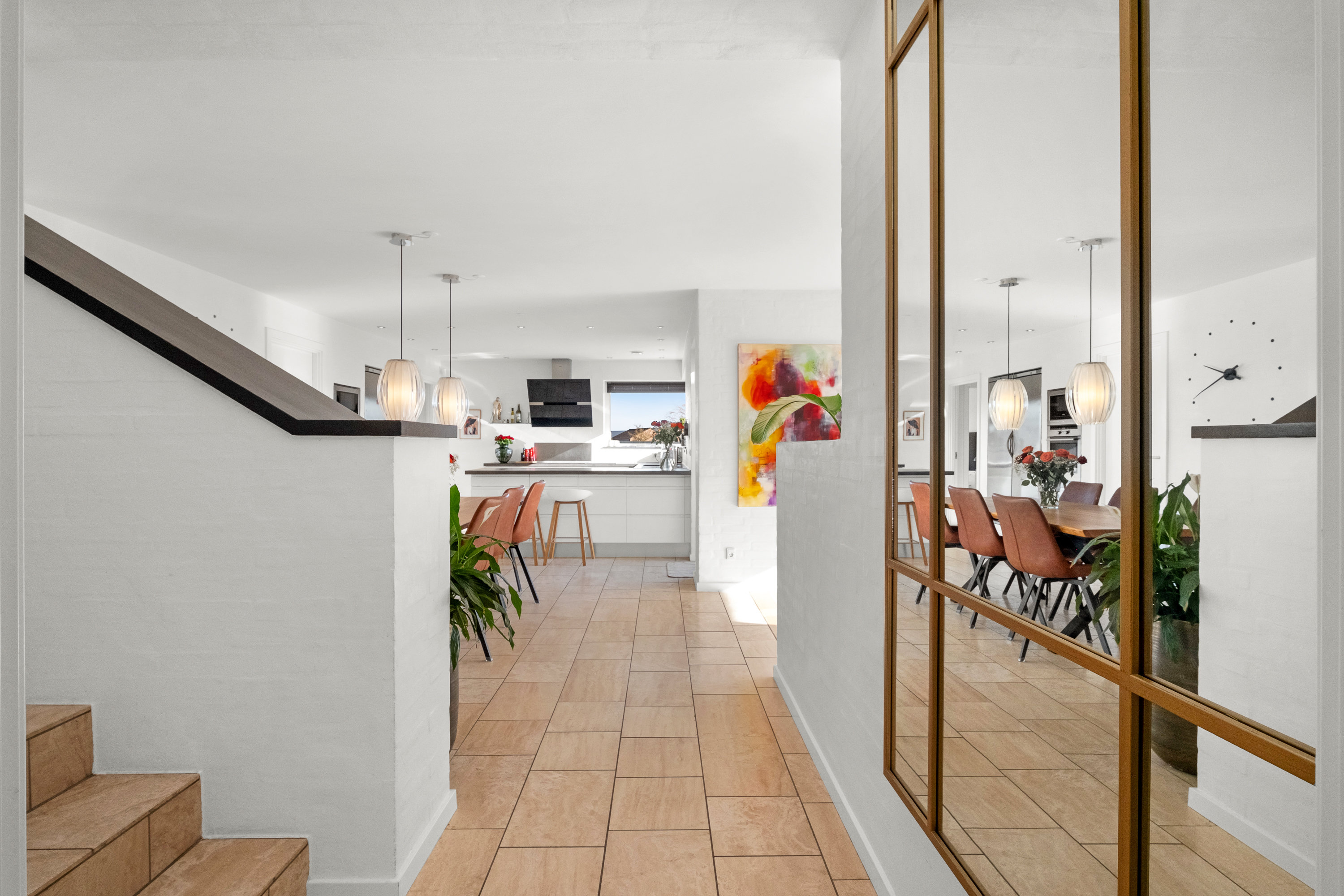 Fremhævet gang billede i fuldskærmstilstand. Billede af Hybenhaven 16, 8520 Lystrup