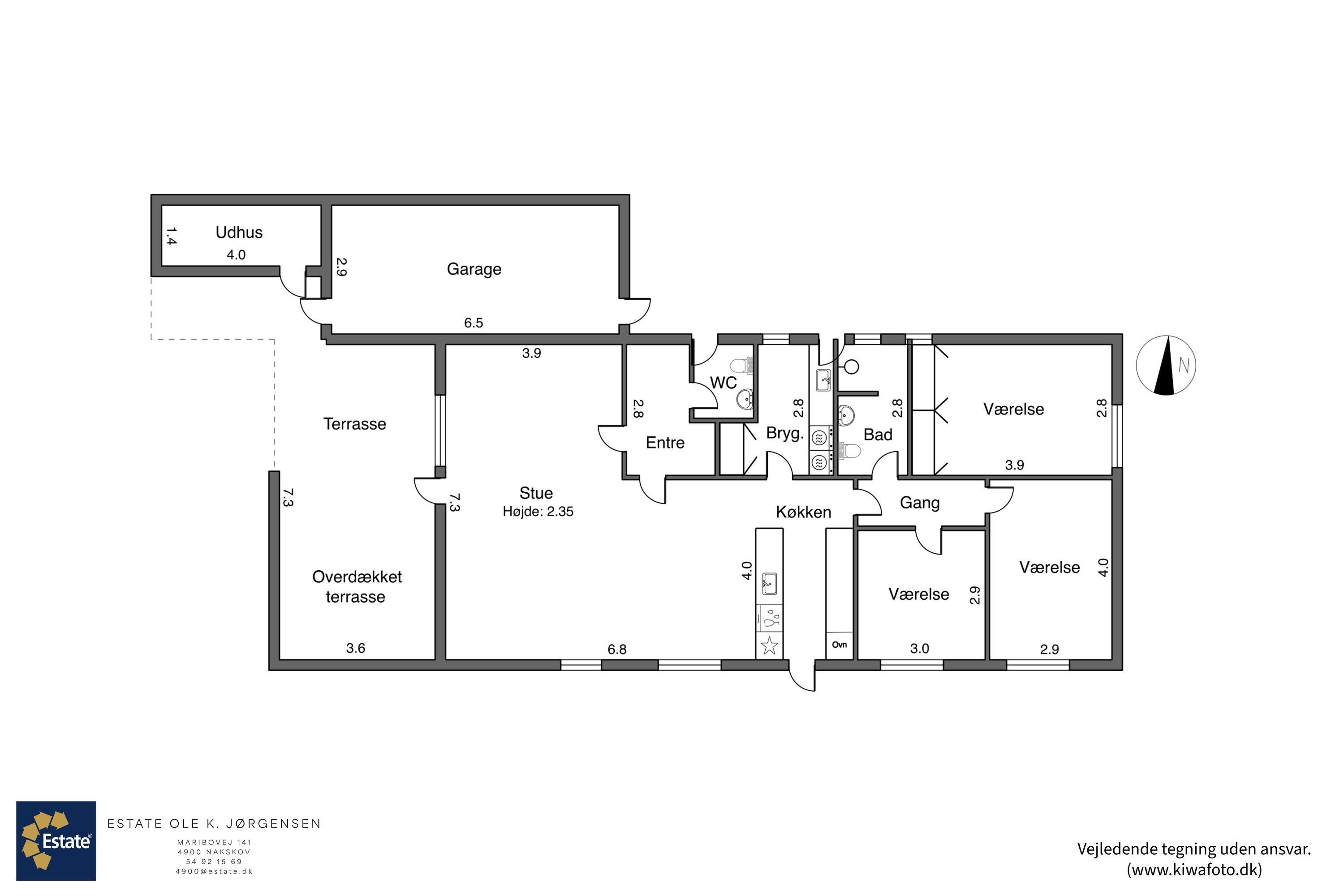 Plantegninger billede af Huusgårdsvej 8, 4912 Harpelunde