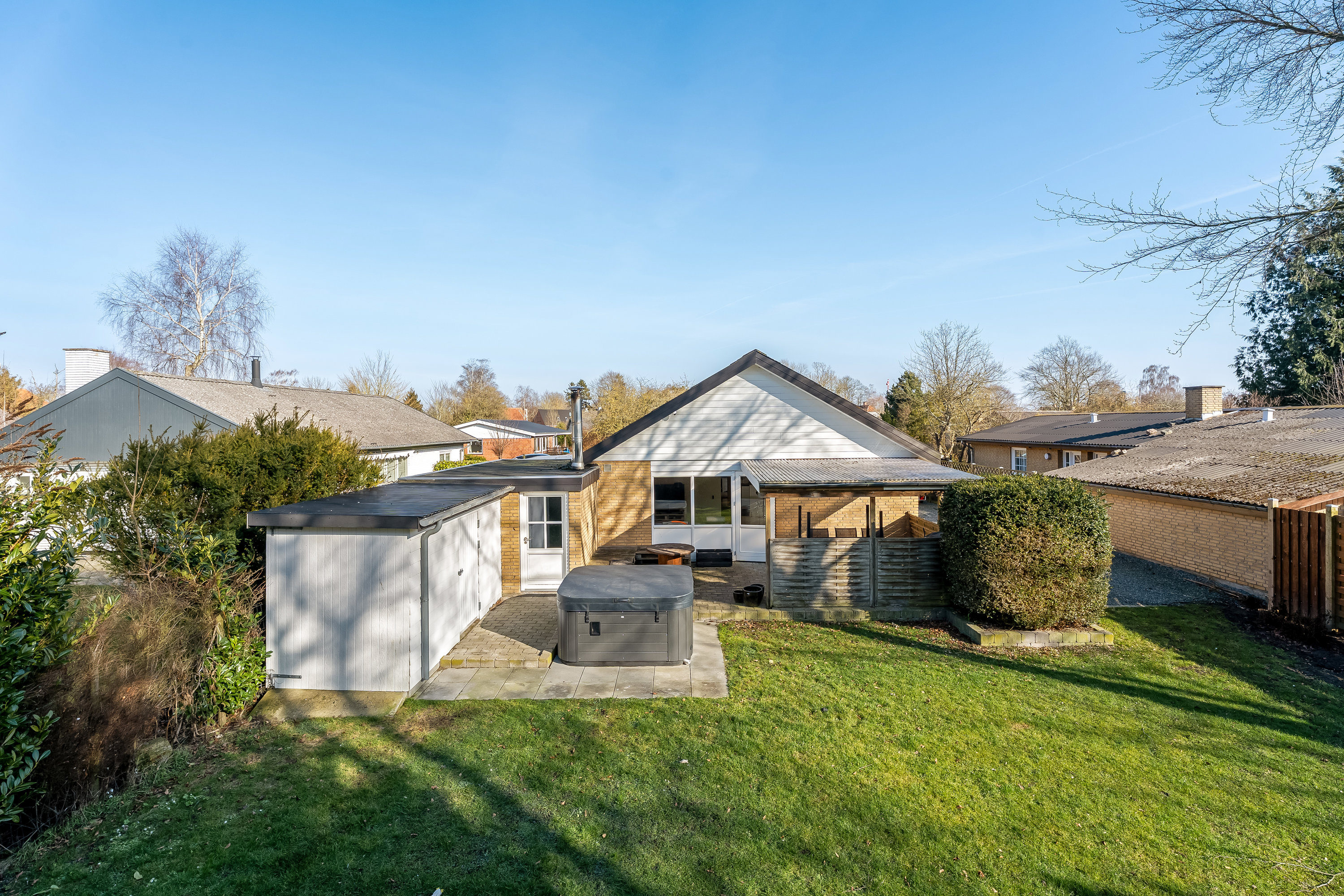 Fremhævet mastefoto billede i fuldskærmstilstand. Billede af Huusgårdsvej 8, 4912 Harpelunde