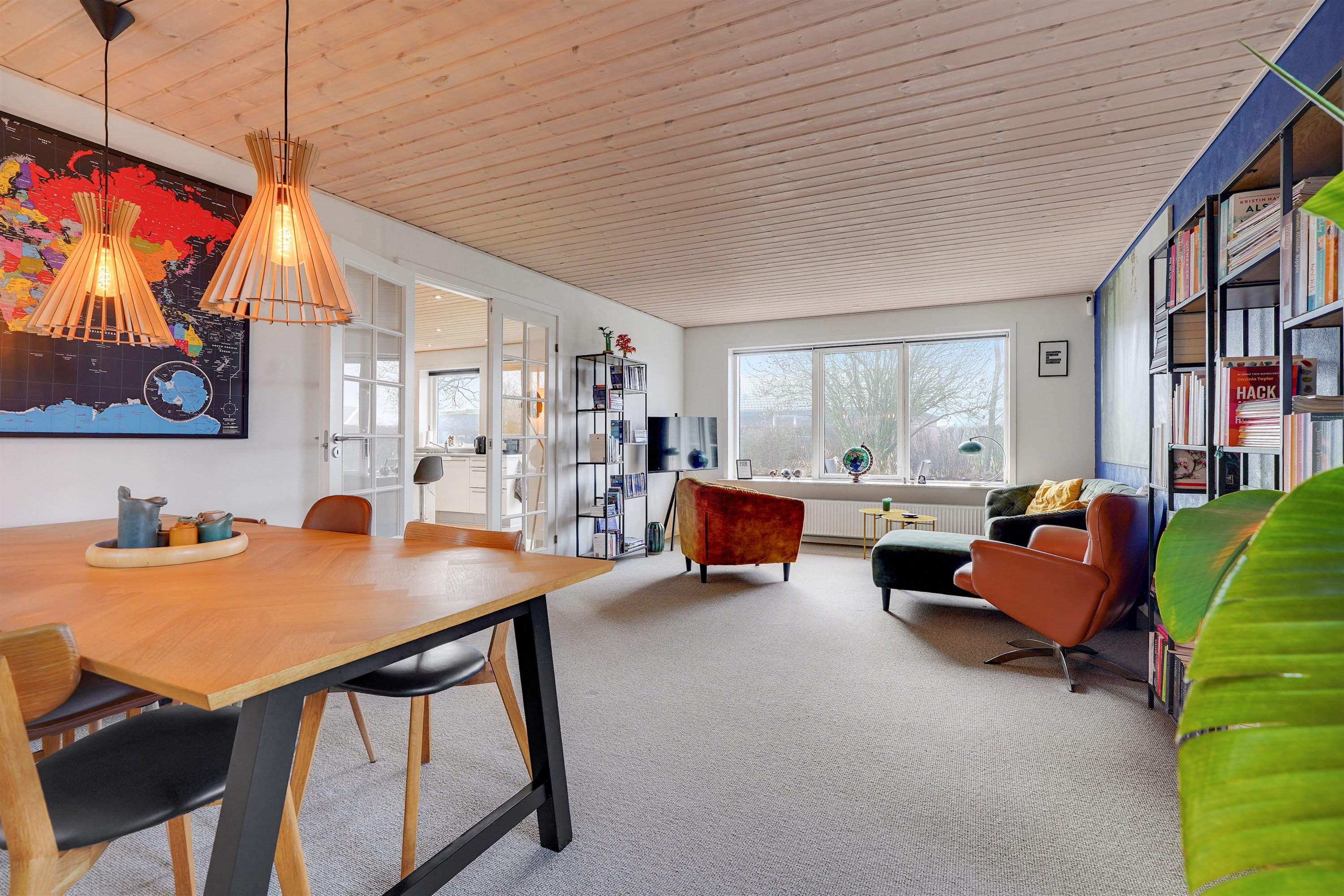 Fremhævet stue billede i fuldskærmstilstand. Billede af Mølleparken 336, 7190 Billund