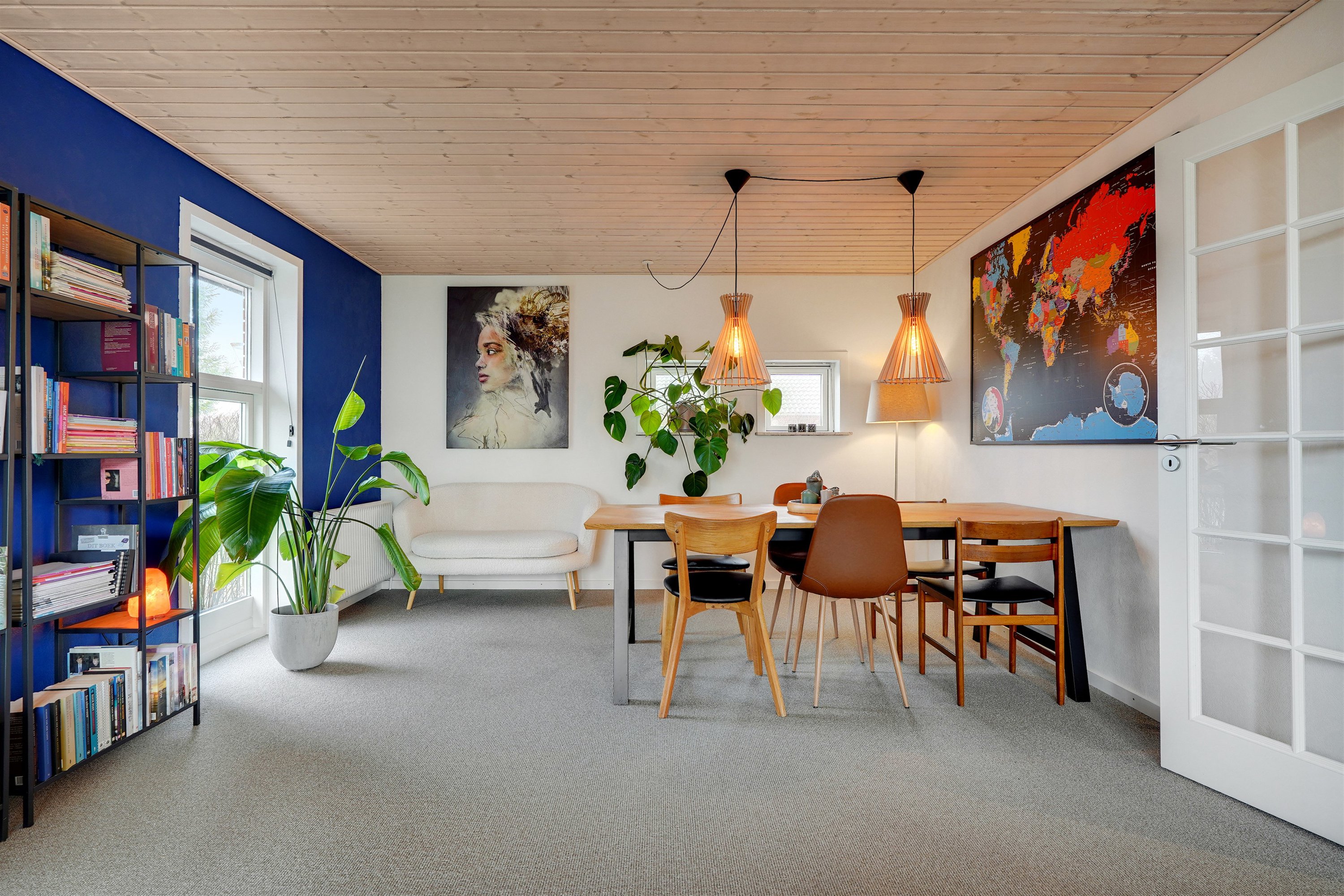 Fremhævet stue billede i fuldskærmstilstand. Billede af Mølleparken 336, 7190 Billund