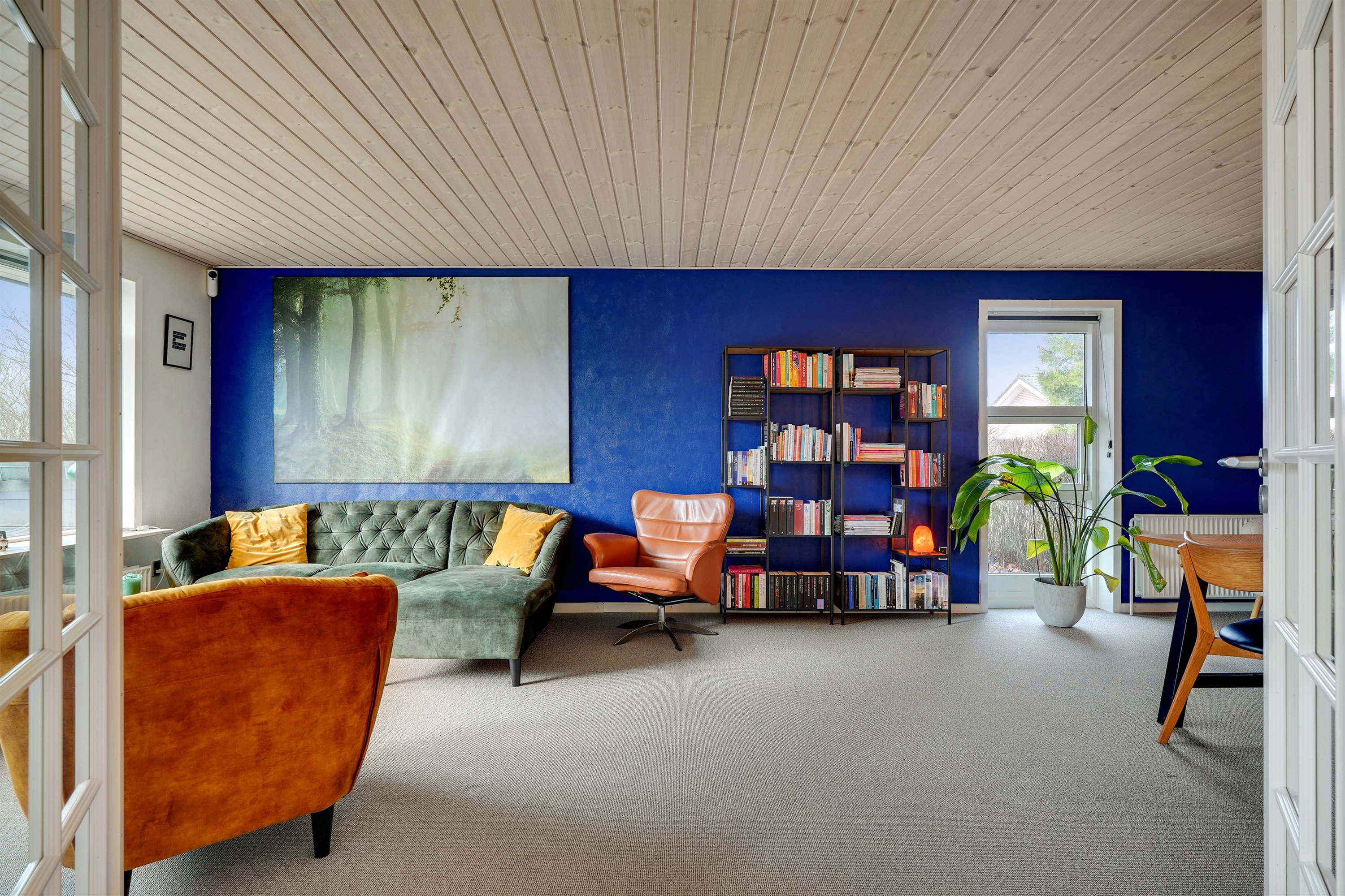 Fremhævet stue billede i fuldskærmstilstand. Billede af Mølleparken 336, 7190 Billund