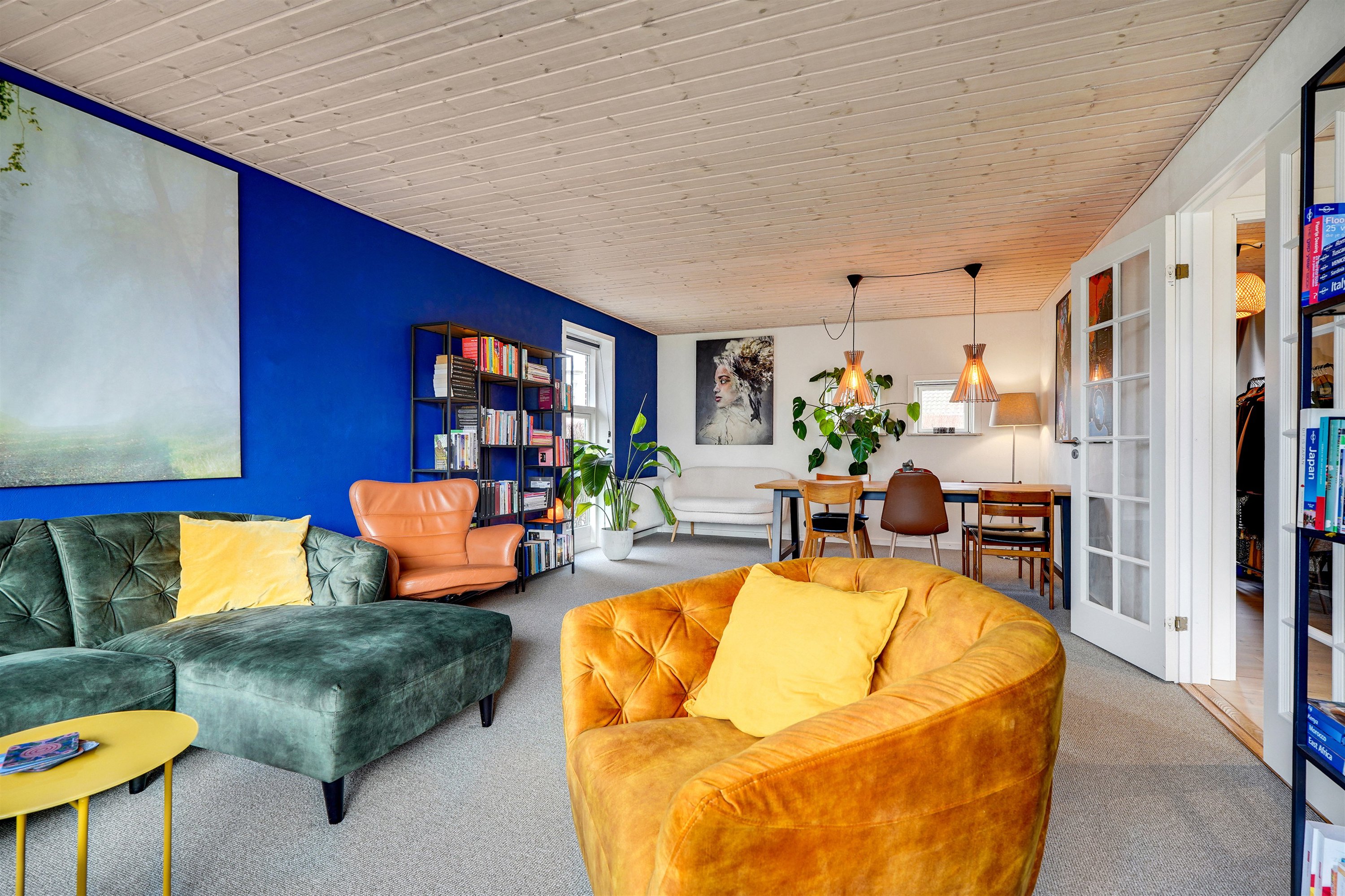 Fremhævet stue billede i fuldskærmstilstand. Billede af Mølleparken 336, 7190 Billund