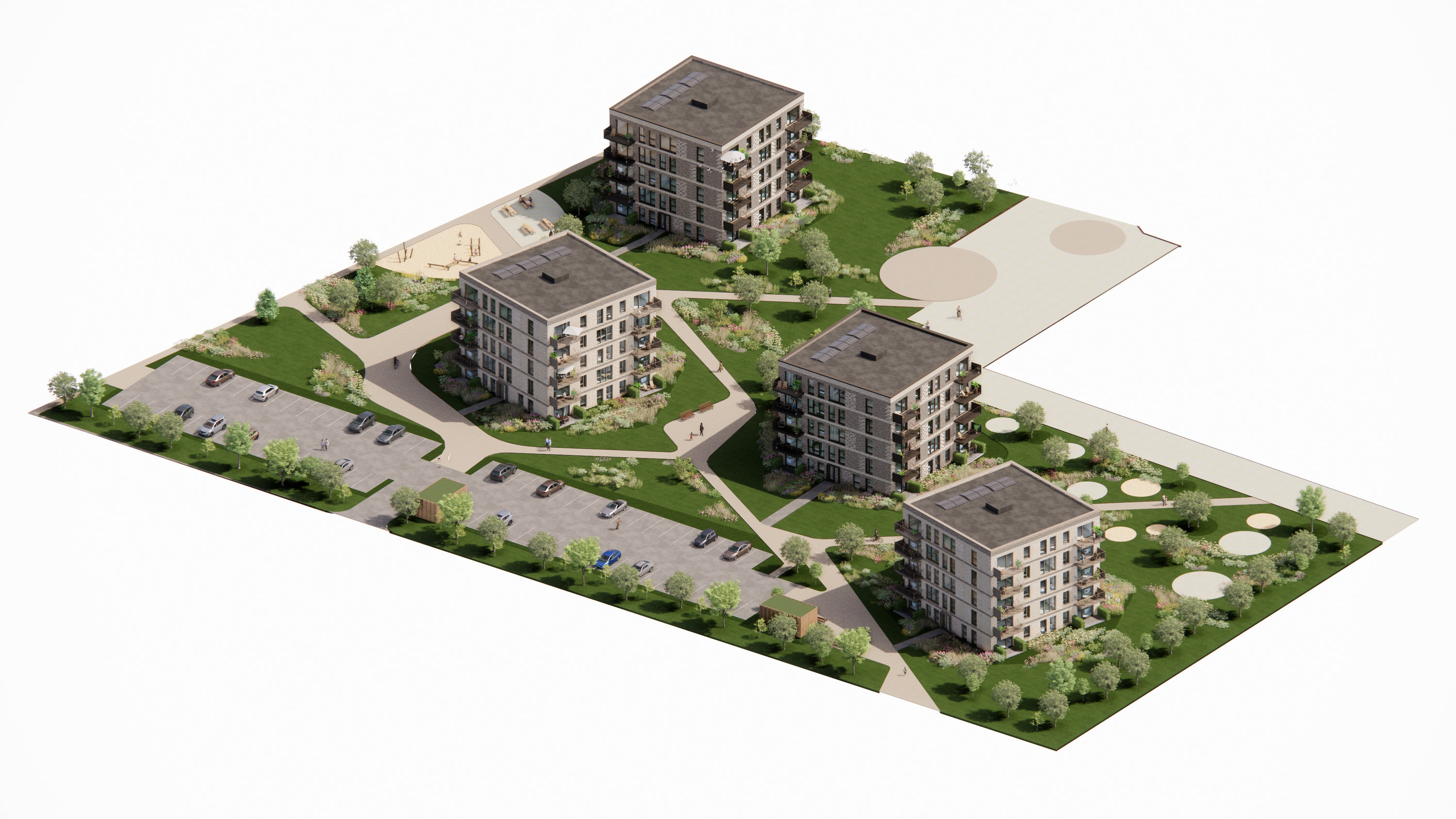 Fremhævet  billede i fuldskærmstilstand. Billede af Englandsvej 4, st.. mf.., Hasseløparken, 4800 Nykøbing F