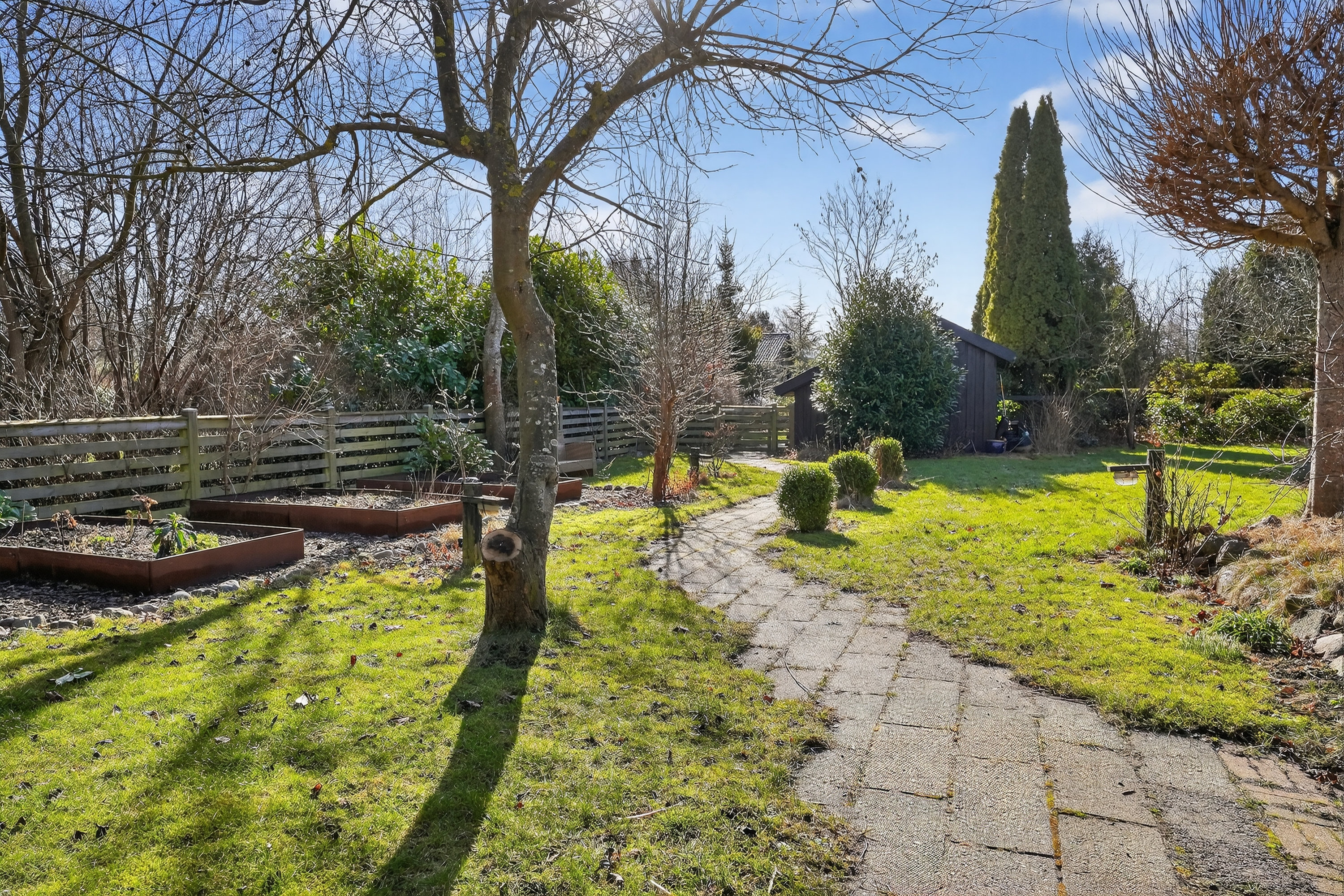 Fremhævet have billede i fuldskærmstilstand. Billede af Hyrdevænget 7, Bonderup, 3250 Gilleleje