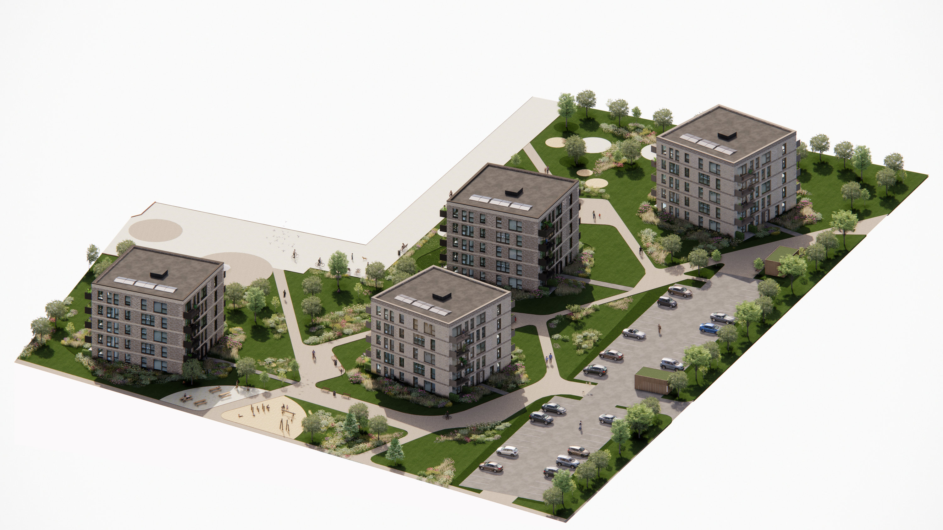 Fremhævet  billede i fuldskærmstilstand. Billede af Englandsvej 4, 1. mf., Hasseløparken, 4800 Nykøbing F