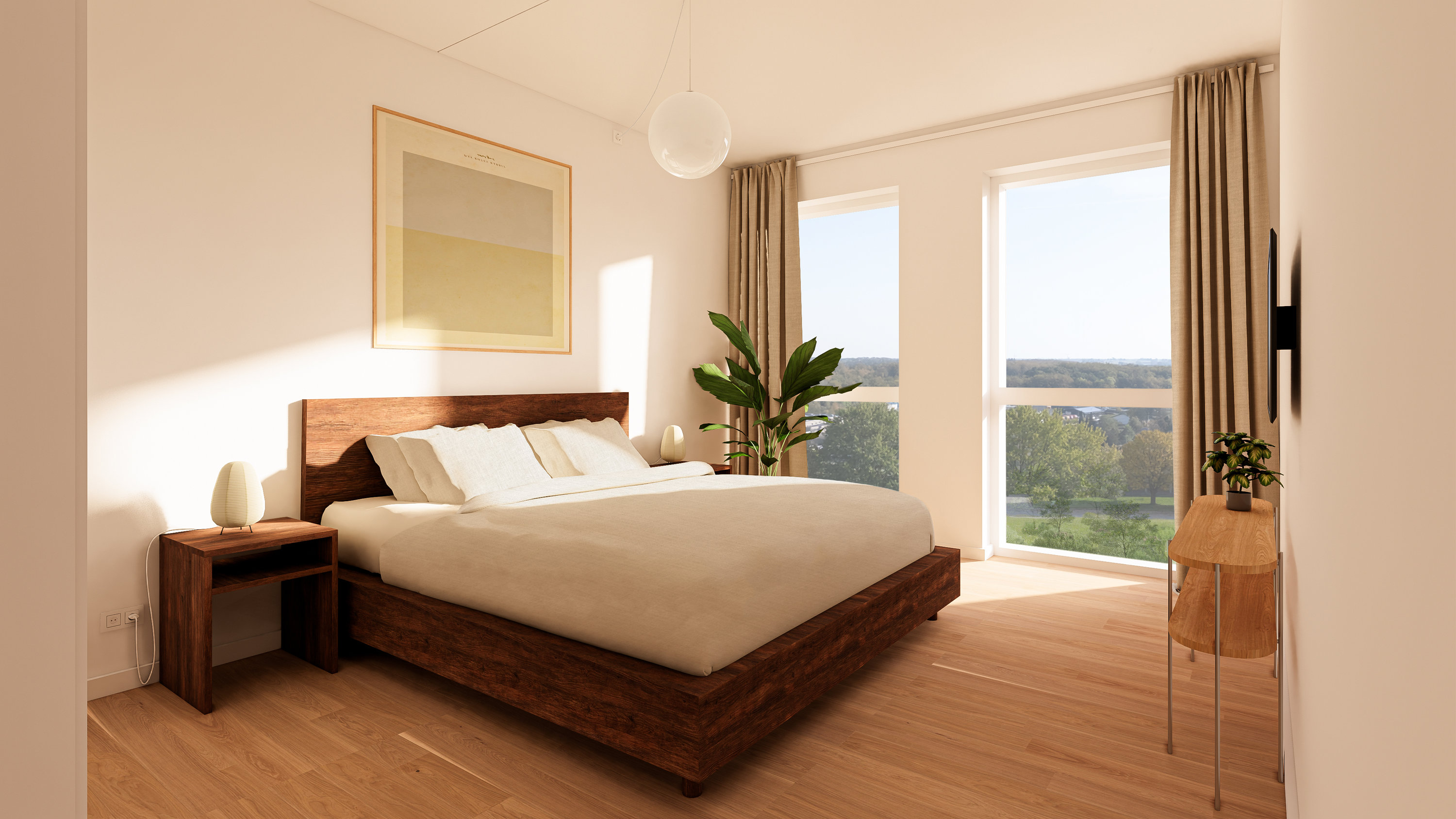 Fremhævet  billede i fuldskærmstilstand. Billede af Englandsvej 4, 3. mf., Hasseløparken, 4800 Nykøbing F