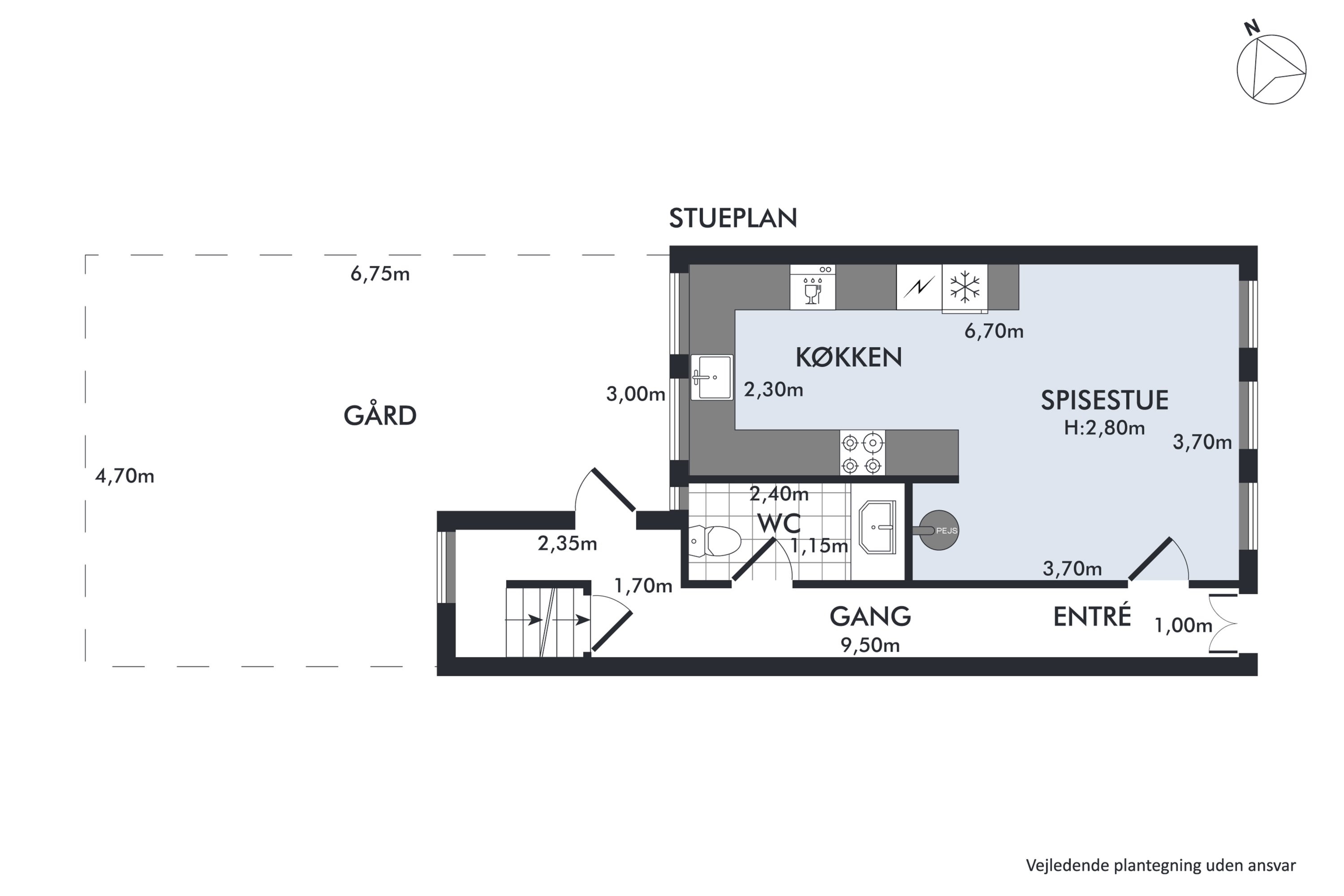 Plantegninger billede af Wildersgade 17, 1408 København K