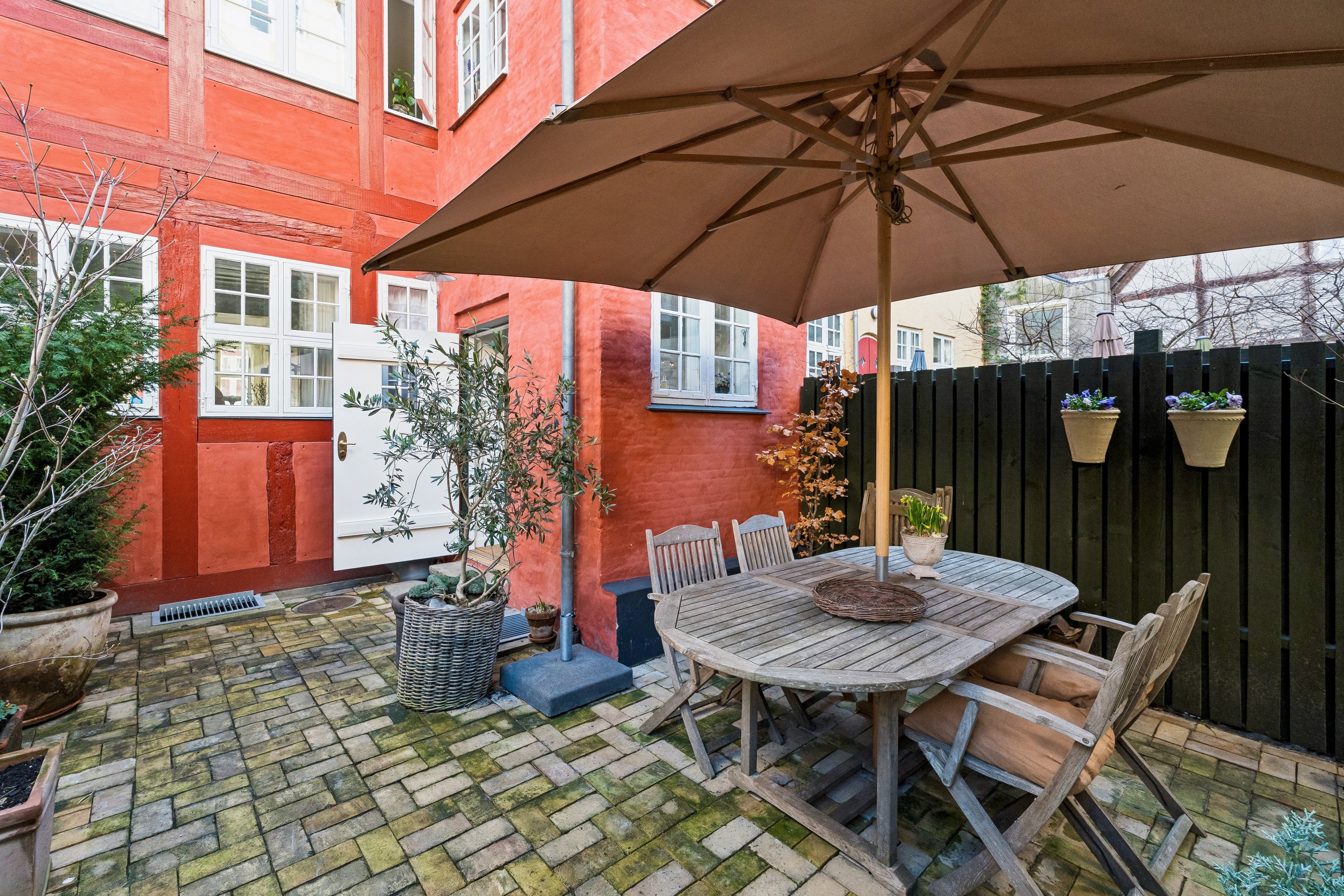 Rækkehus: Terrasse på Wildersgade 17, 1408 København K