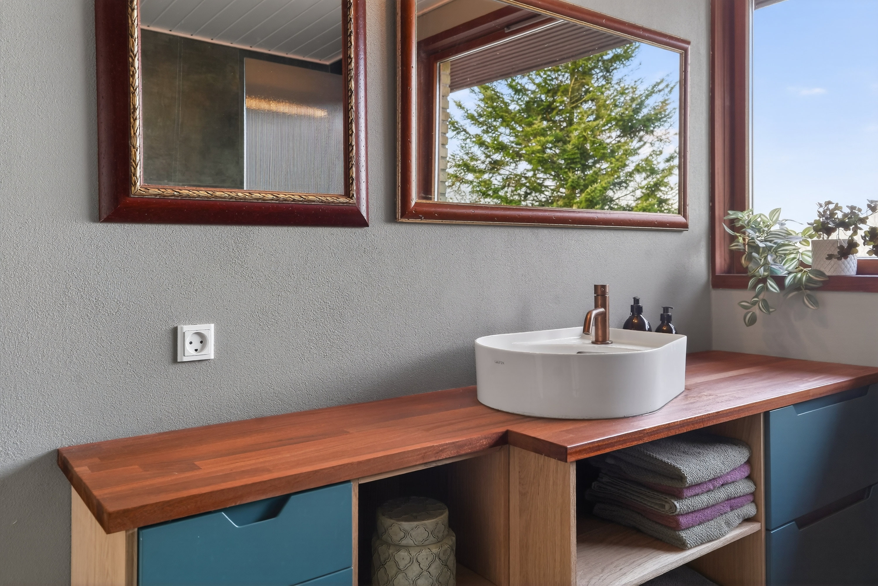 Fremhævet wc billede i fuldskærmstilstand. Billede af Møllebjergvej 26, Ramløse, 3200 Helsinge