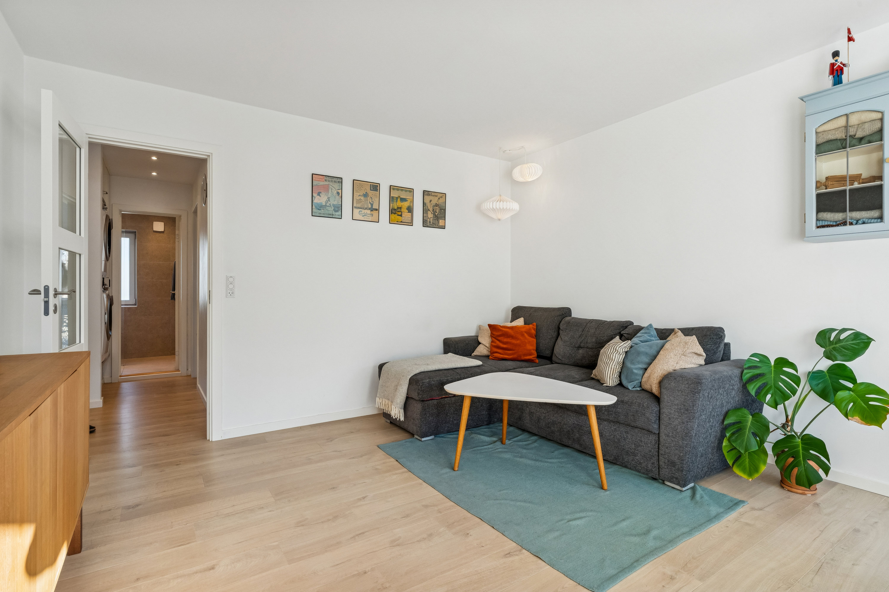 Fremhævet stue billede i fuldskærmstilstand. Billede af Provstejorden 6, 1. th., 9000 Aalborg