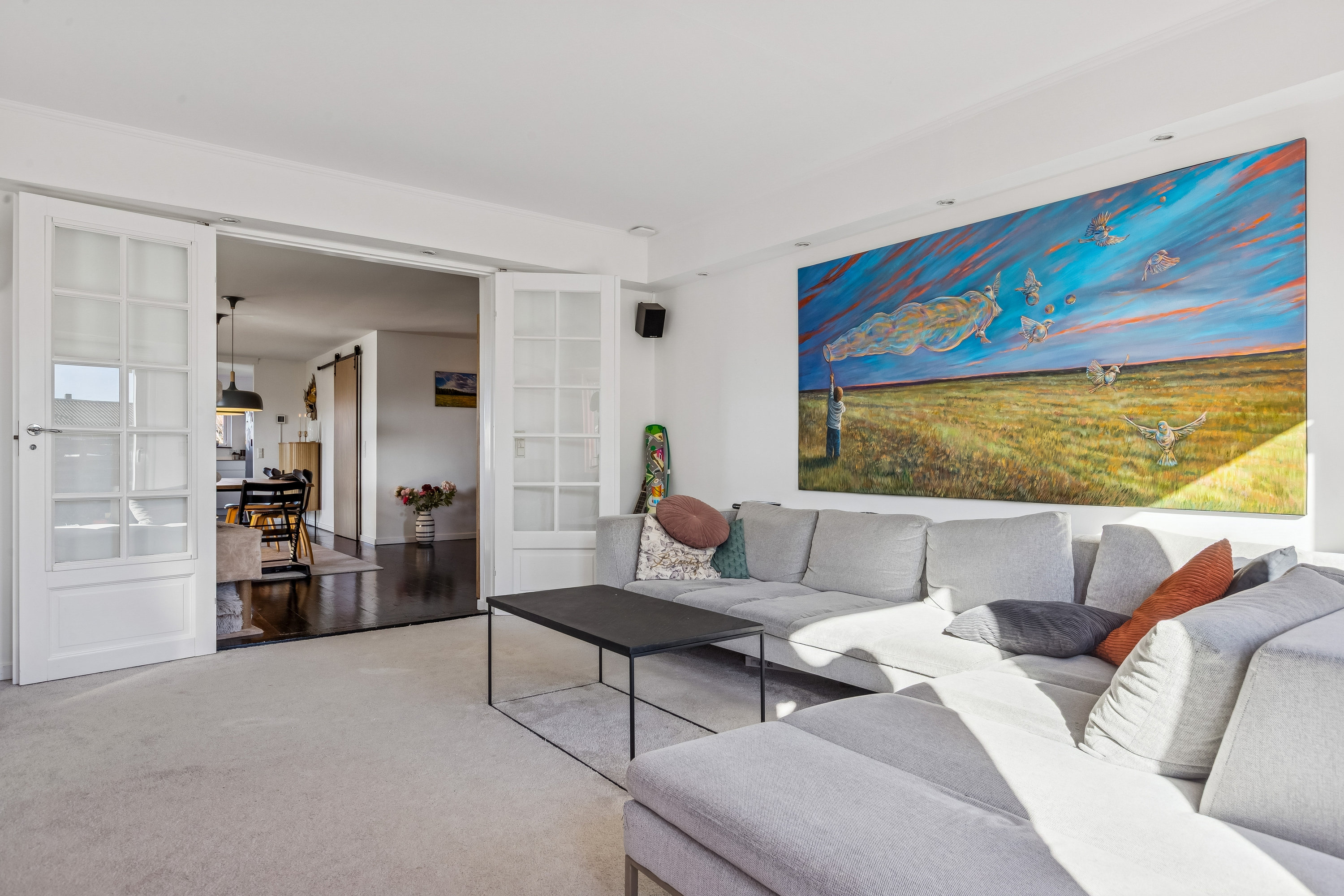 Fremhævet stue billede i fuldskærmstilstand. Billede af Alkmaar Alle 23, 2791 Dragør