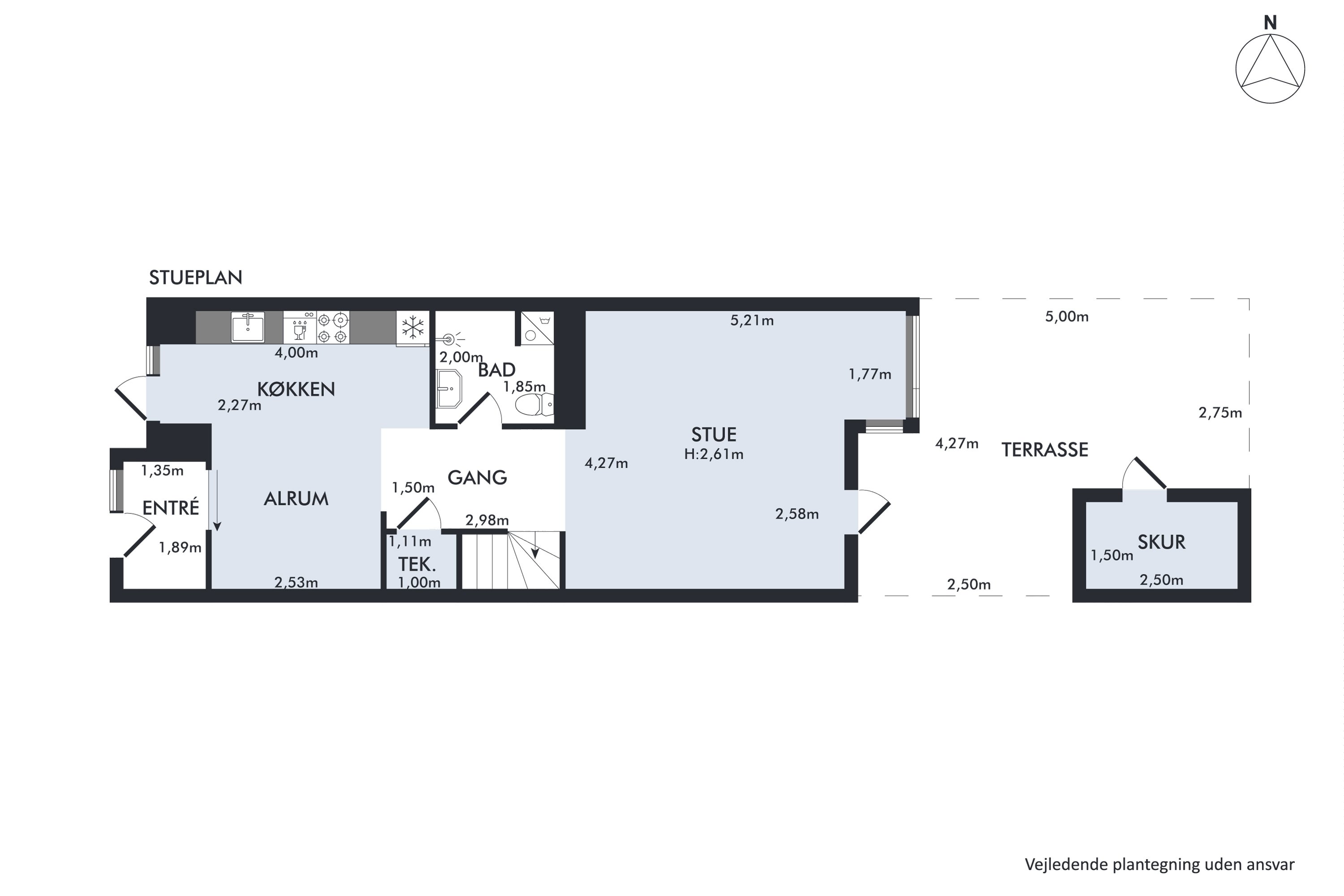 Plantegninger billede af Persillevej 46, 2300 København S