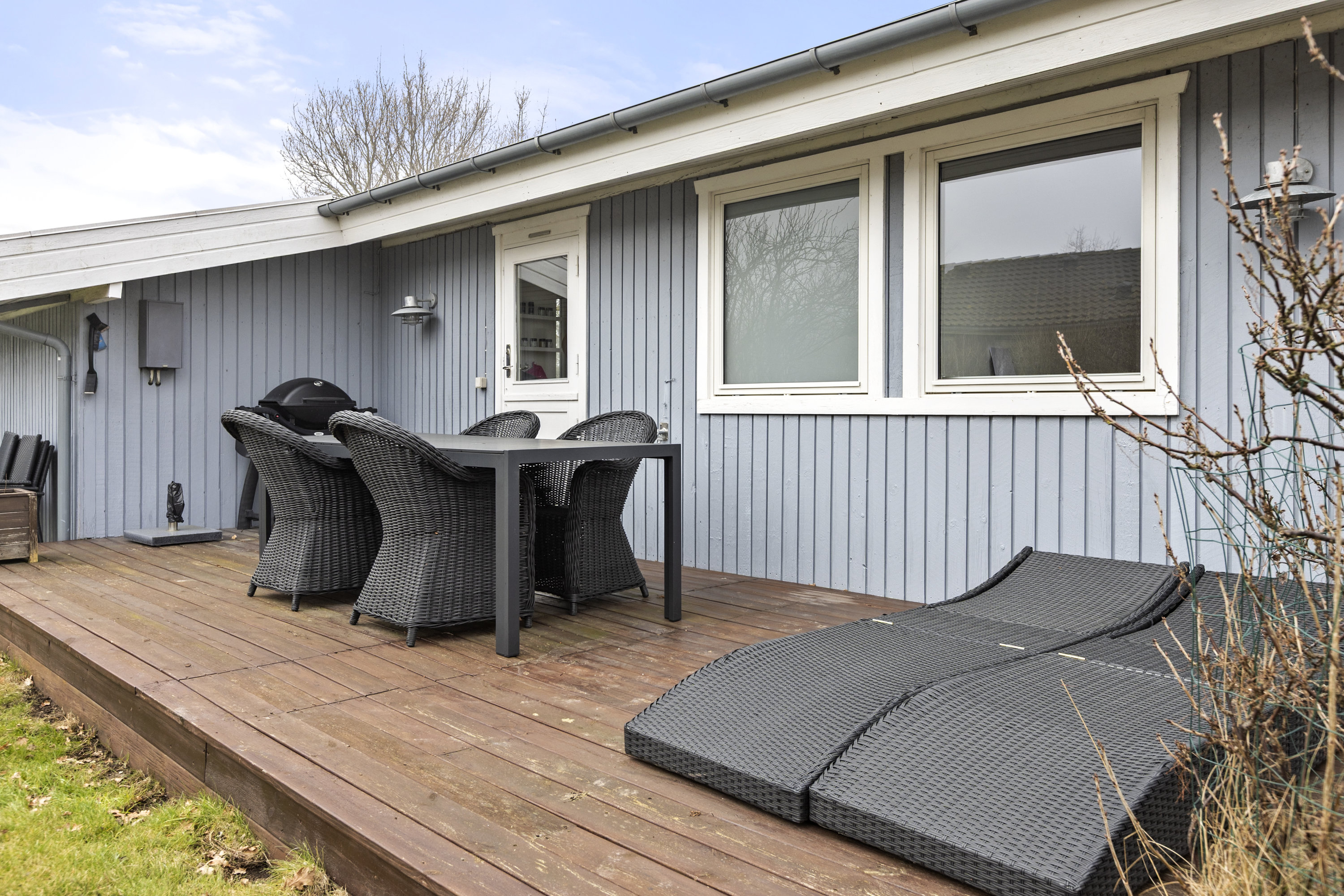 Fremhævet terrasse billede i fuldskærmstilstand. Billede af Sommerfuglevej 28, Kelstrup, 4200 Slagelse