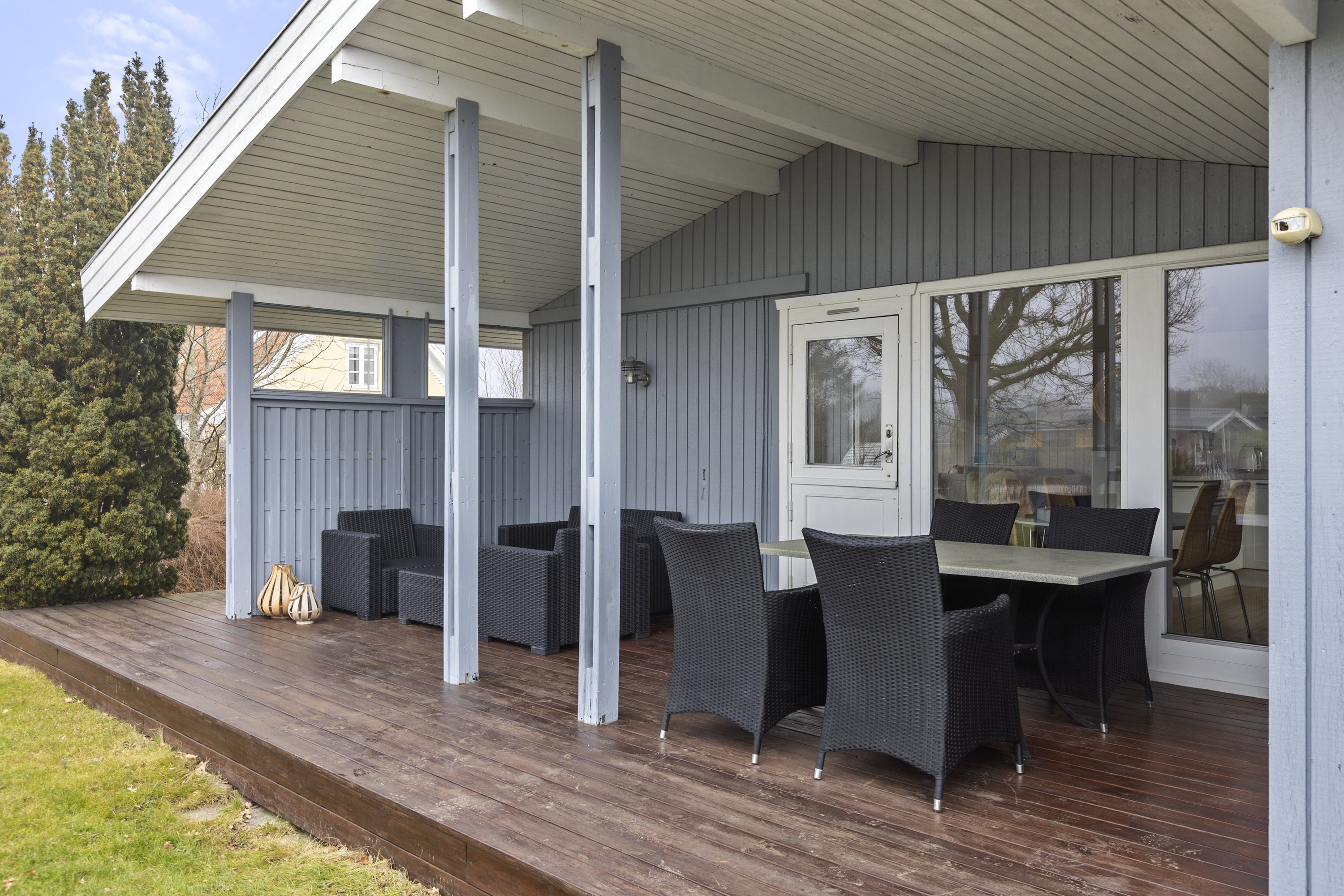 Fremhævet terrasse billede i fuldskærmstilstand. Billede af Sommerfuglevej 28, Kelstrup, 4200 Slagelse