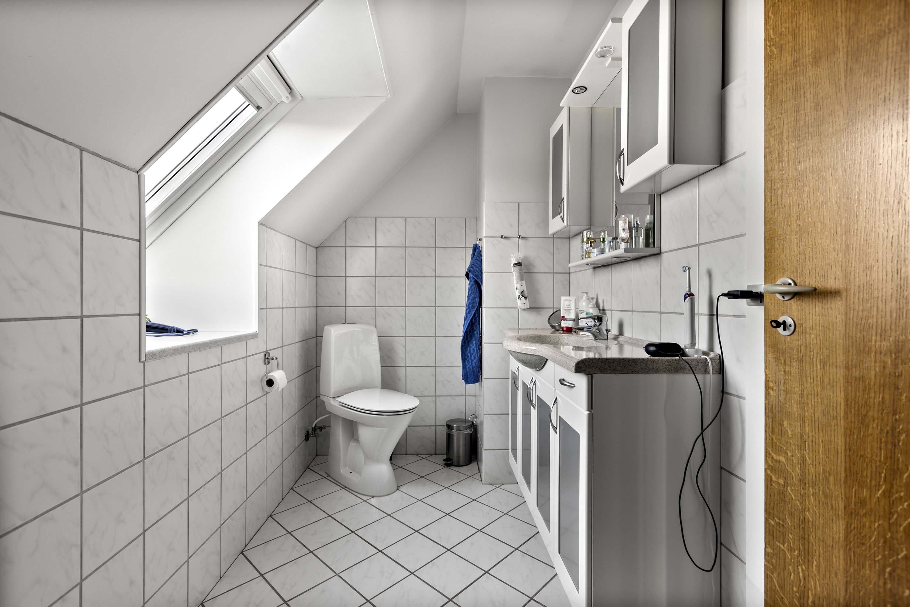 Fremhævet badeværelse billede i fuldskærmstilstand. Billede af Rosenvej 5, 4241 Vemmelev