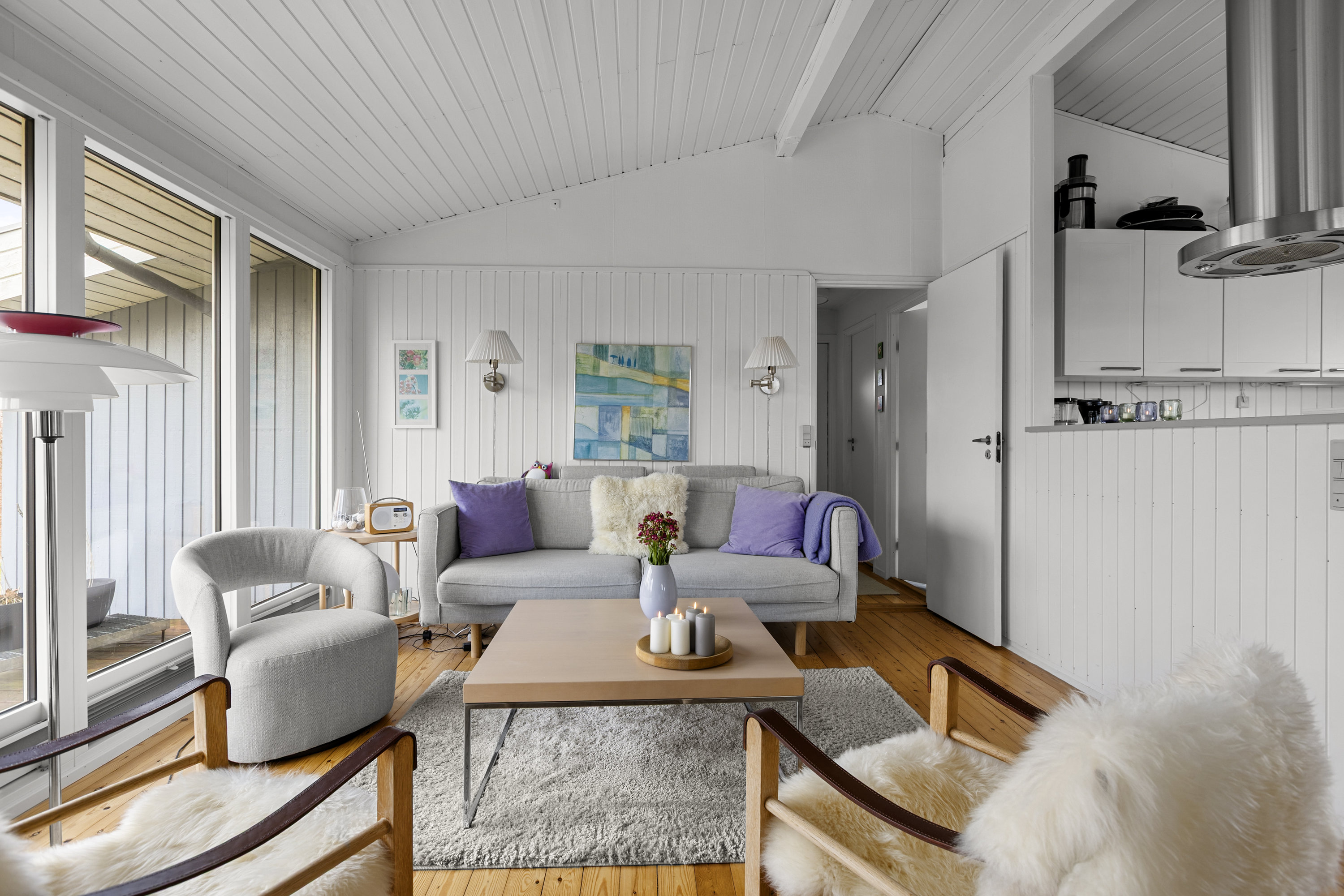 Fremhævet stue billede i fuldskærmstilstand. Billede af Sommerfuglevej 28, Kelstrup, 4200 Slagelse