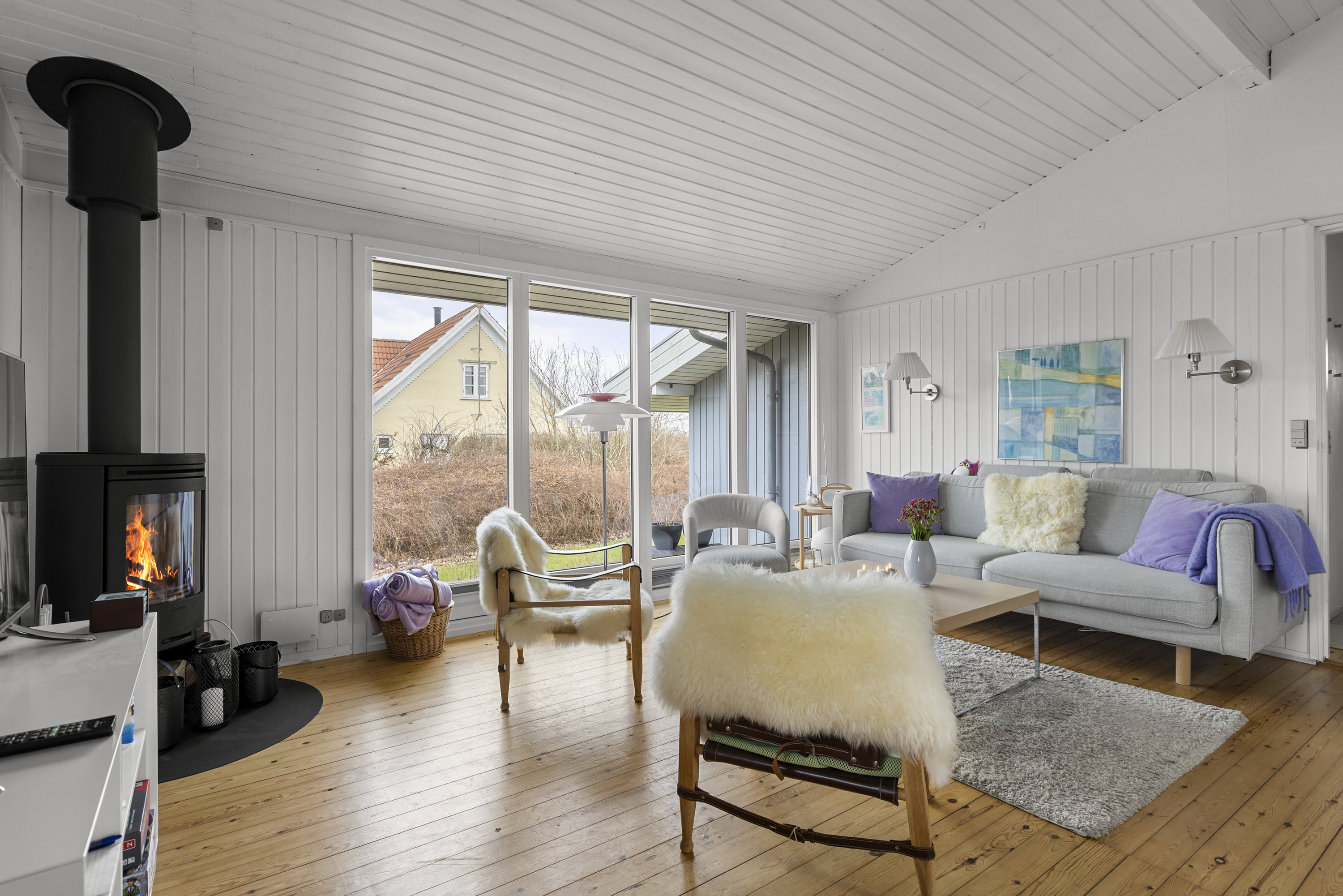 Miniaturebillede 2: stue. Billede af Sommerfuglevej 28, Kelstrup, 4200 Slagelse