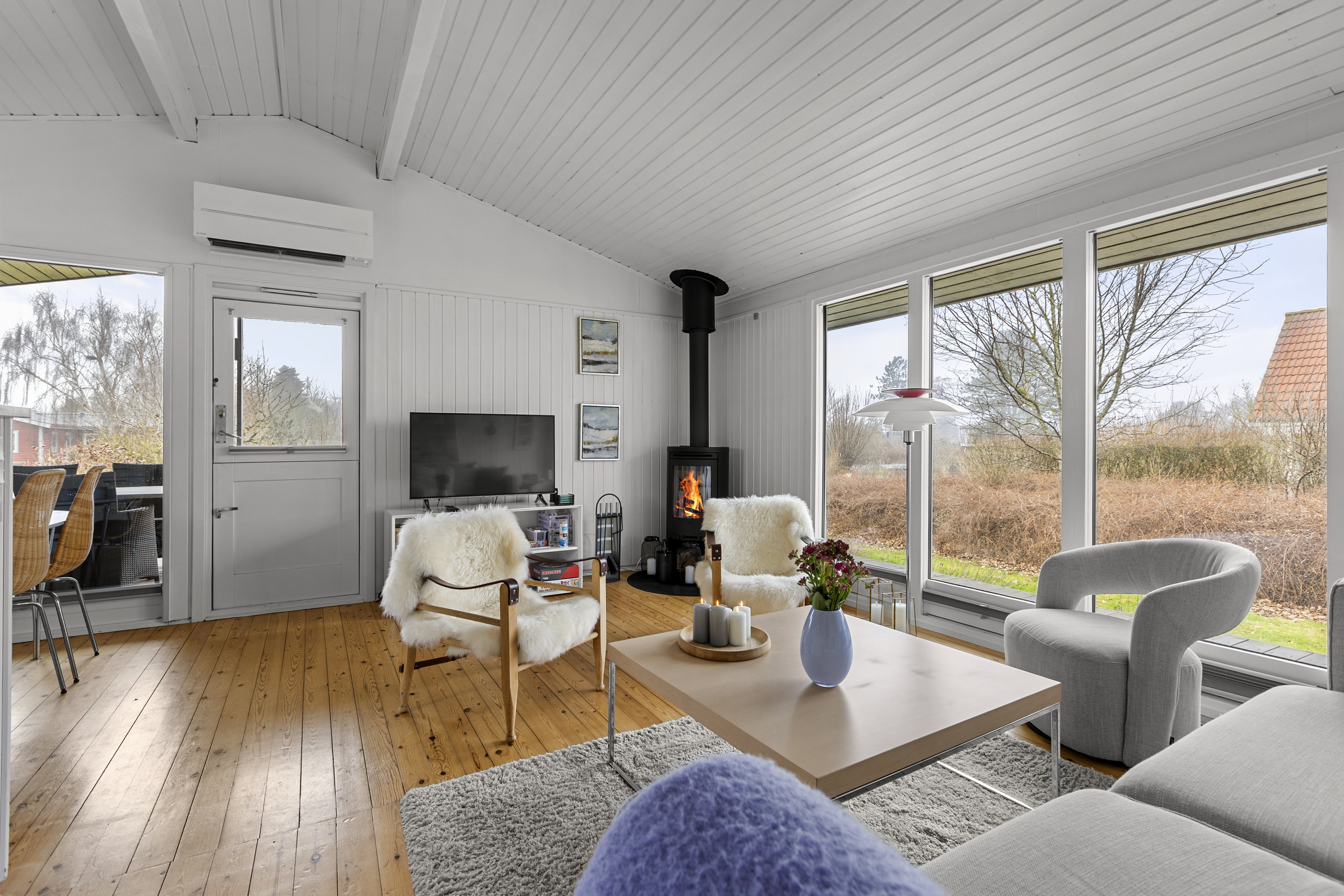 Fremhævet stue billede i fuldskærmstilstand. Billede af Sommerfuglevej 28, Kelstrup, 4200 Slagelse