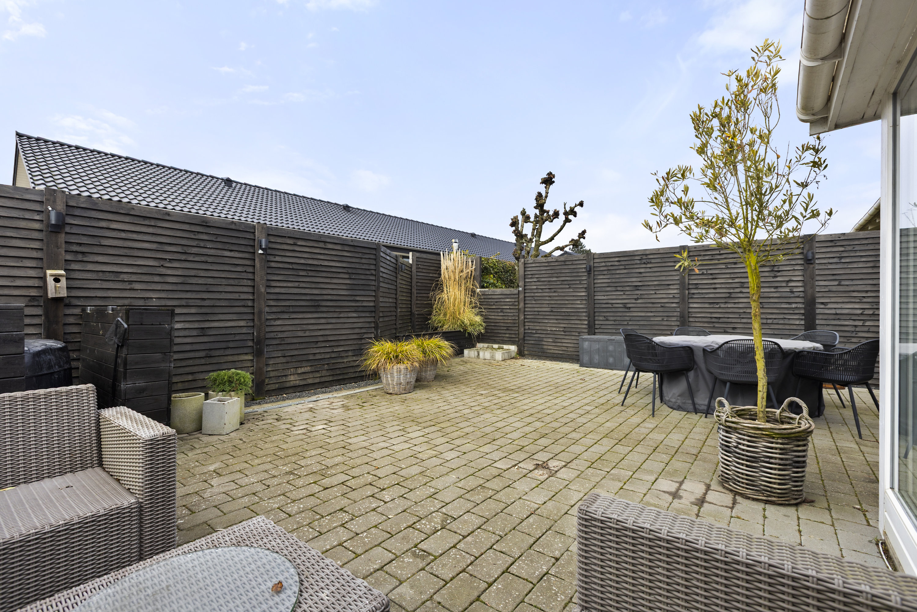 Fremhævet terrasse billede i fuldskærmstilstand. Billede af Krakasvej 7, 4200 Slagelse