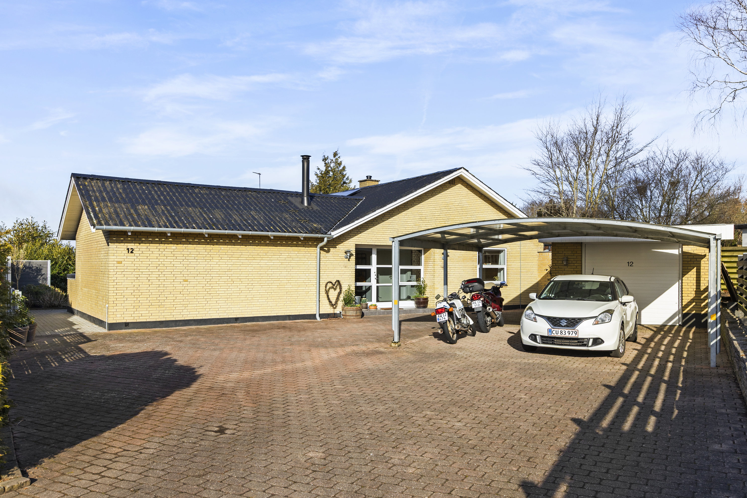 Fremhævet ejendommen billede i fuldskærmstilstand. Billede af Lærkevænget 12, 4160 Herlufmagle