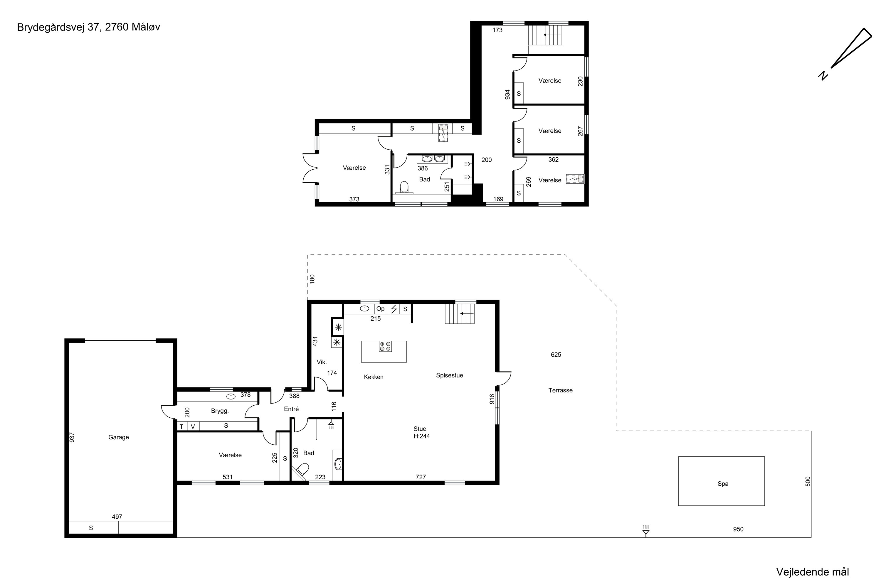 Plantegninger billede af Brydegårdsvej 37, 2760 Måløv