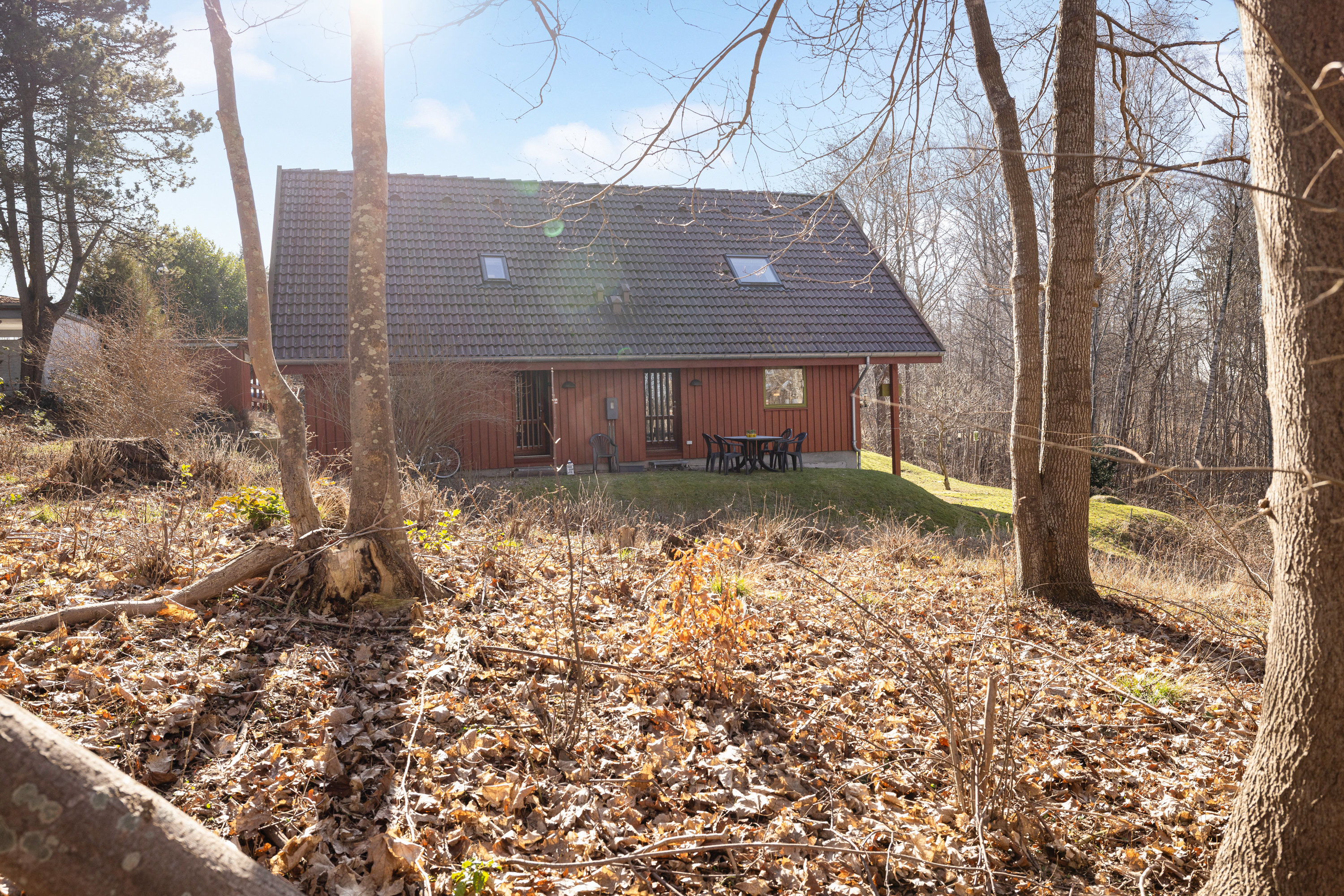 Villa: Facade på Vandtårnsvej 17, 3460 Birkerød