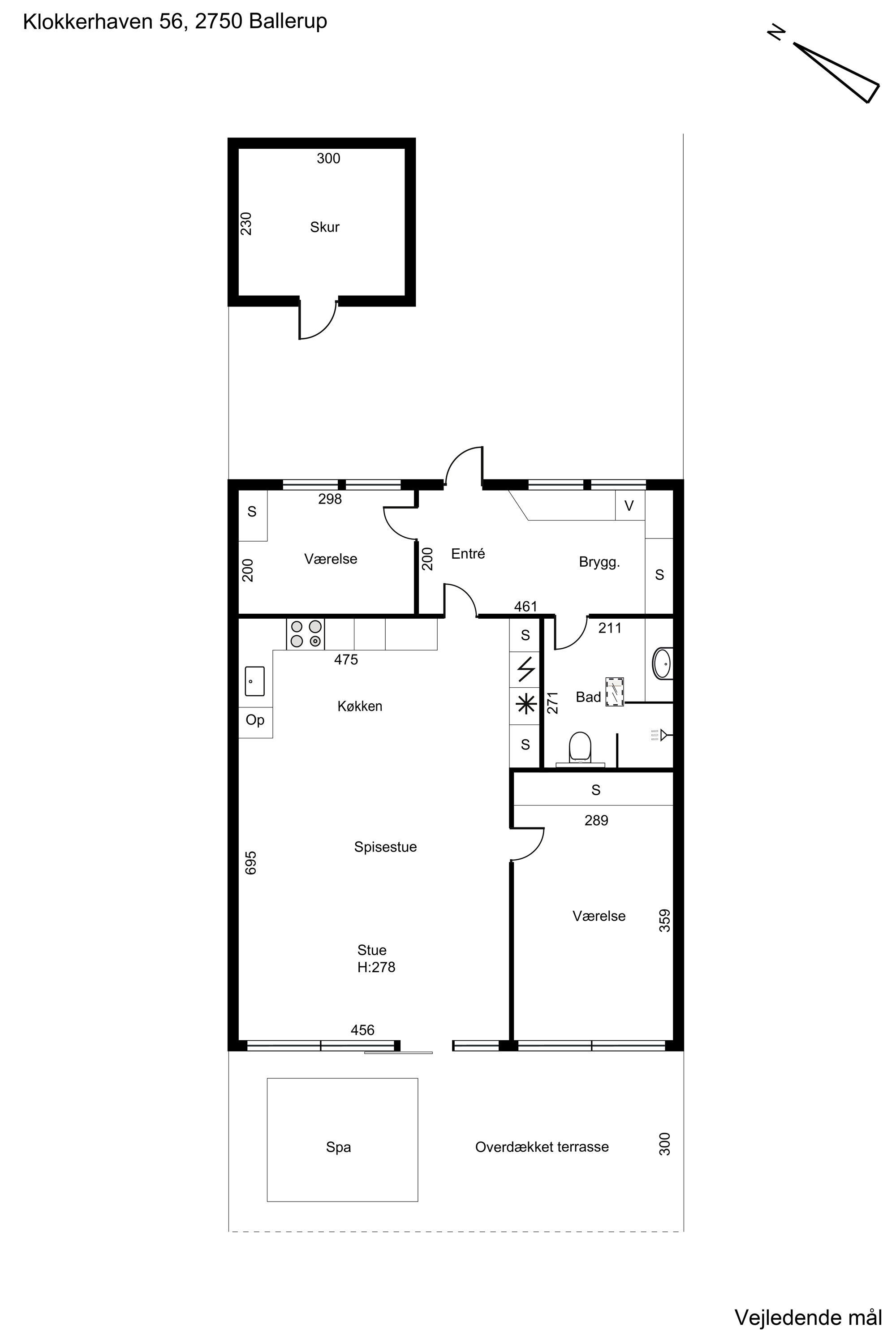 Plantegninger billede af Klokkerhaven 56, 2750 Ballerup