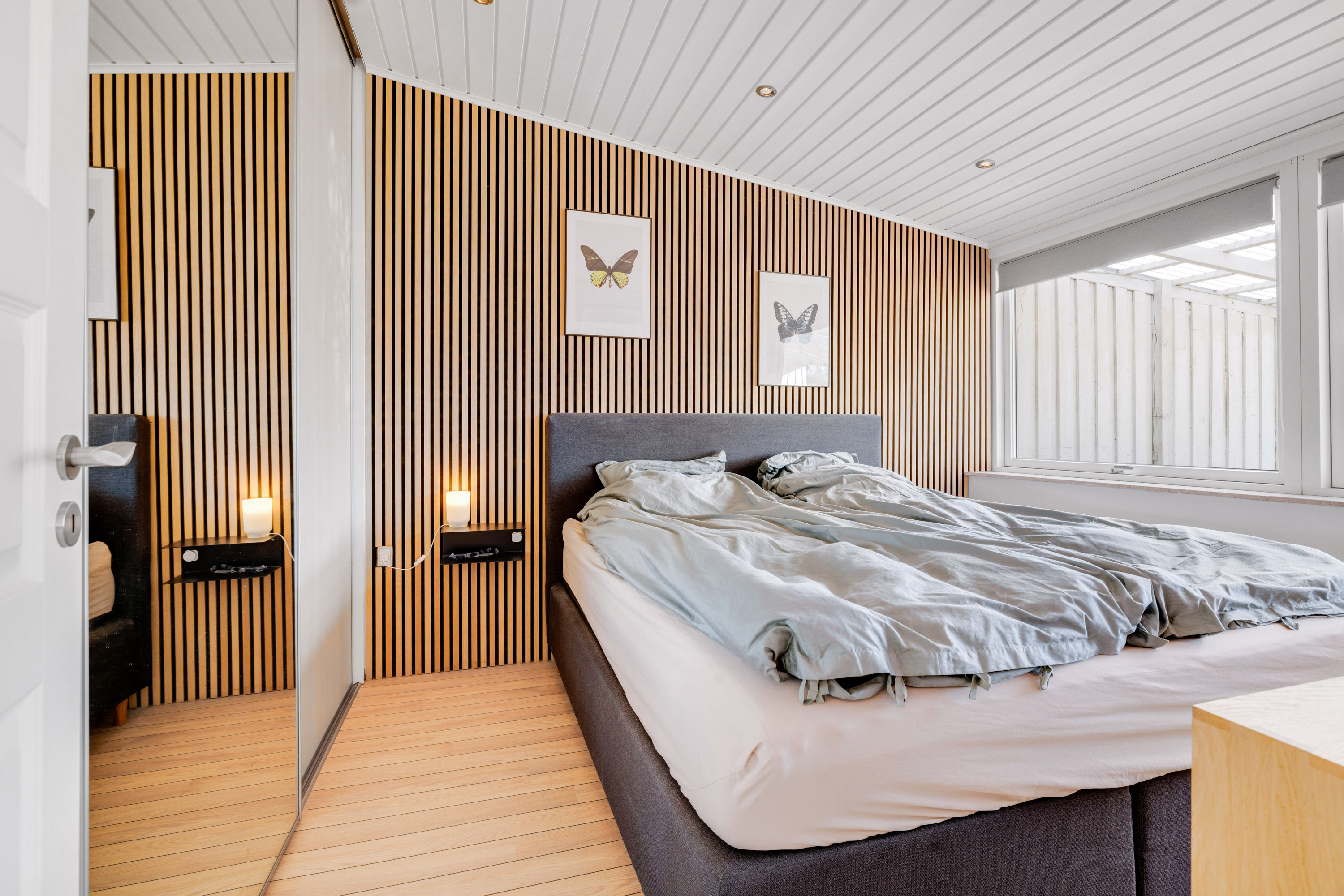 Fremhævet soveværelse billede i fuldskærmstilstand. Billede af Klokkerhaven 56, 2750 Ballerup