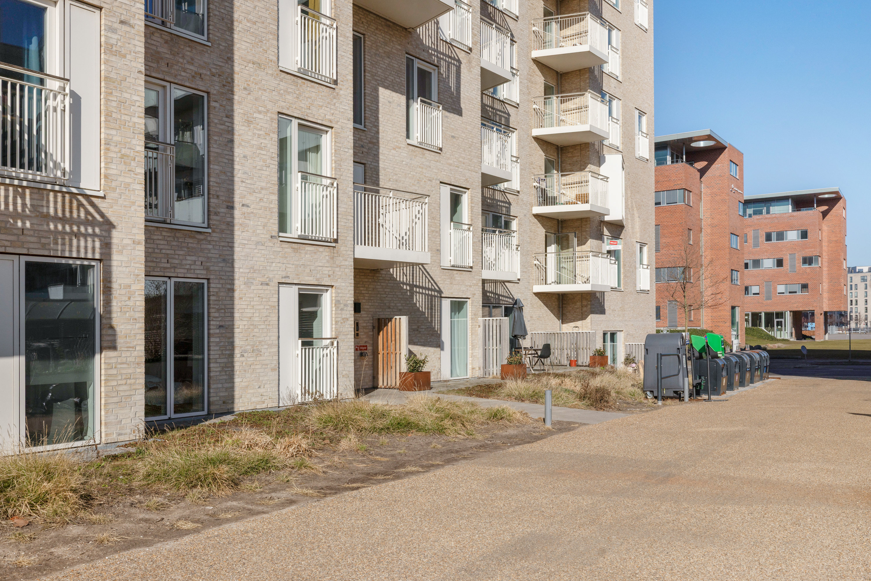 Fremhævet gårdmiljø billede i fuldskærmstilstand. Billede af Teglholmsgade 14A, st.. tv., 2450 København SV