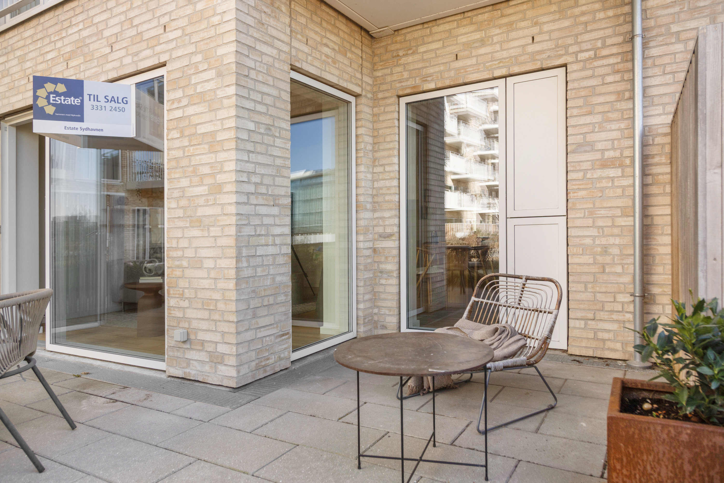 Miniaturebillede 1: terrasse. Billede af Teglholmsgade 14A, st.. tv., 2450 København SV