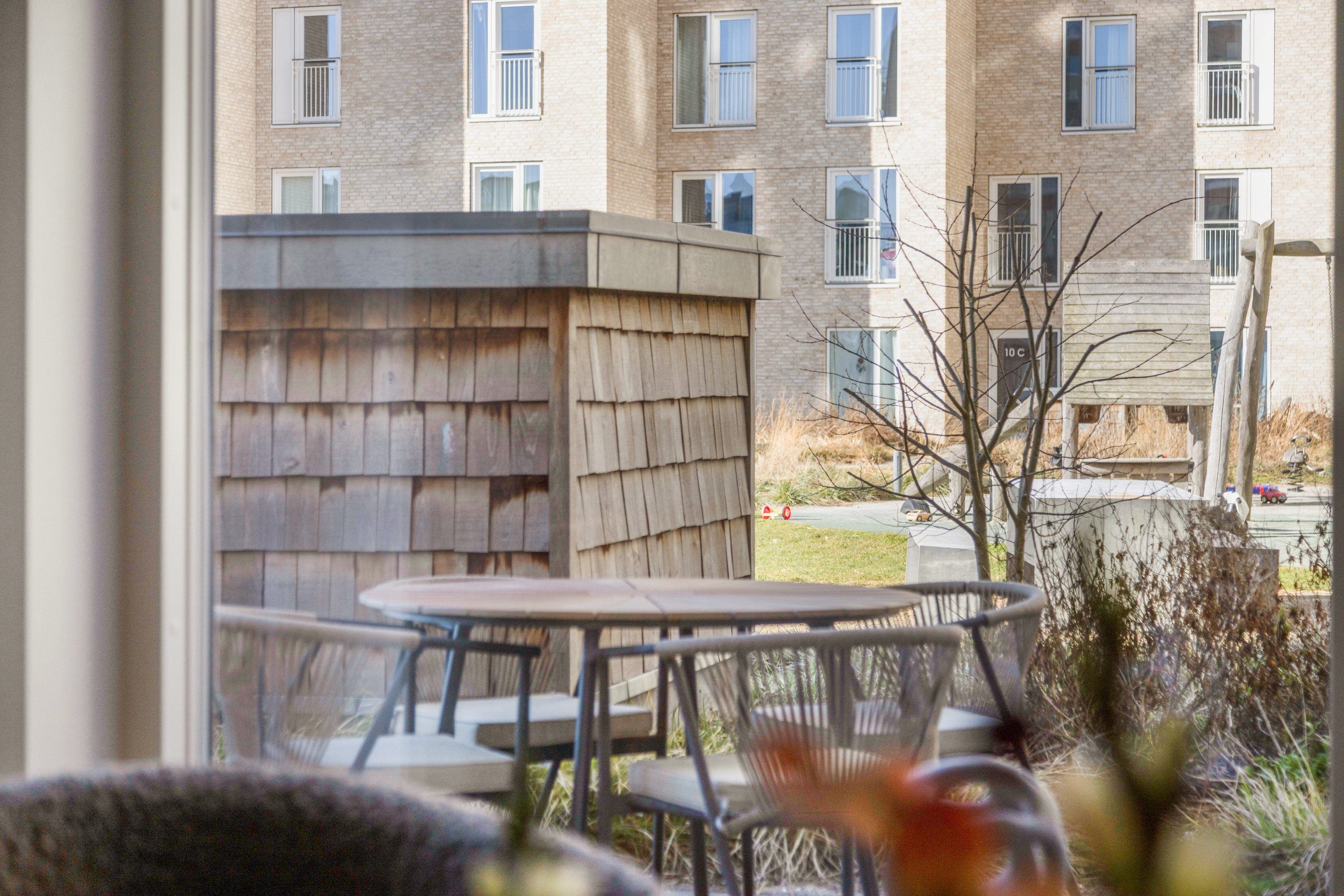 Fremhævet altan billede i fuldskærmstilstand. Billede af Teglholmsgade 14A, st.. tv., 2450 København SV