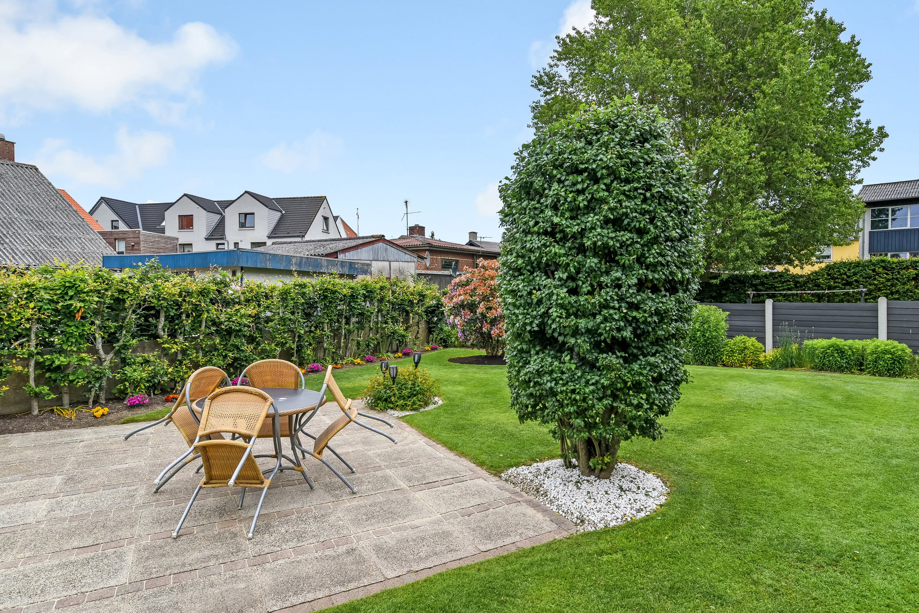 Fremhævet terrasse billede i fuldskærmstilstand. Billede af Langgade 3A, 7600 Struer