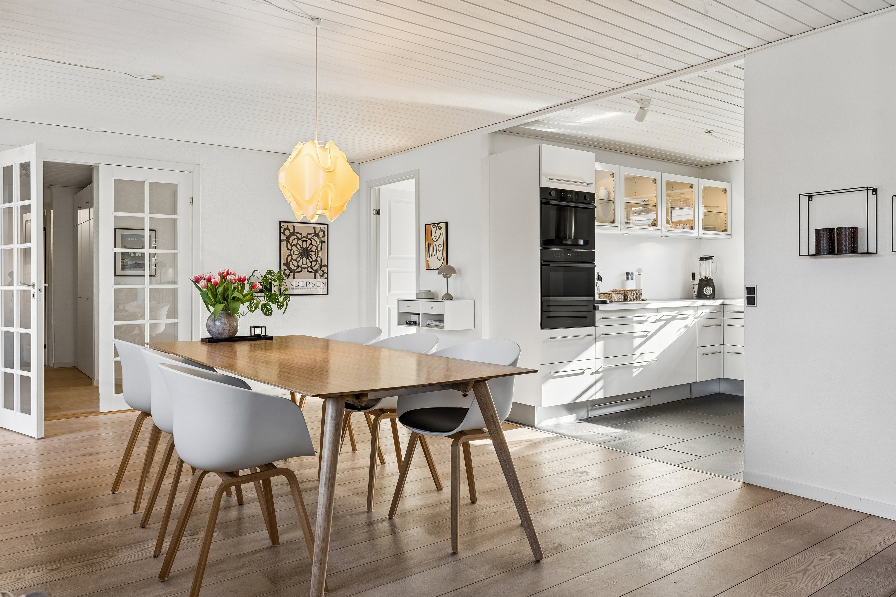 Fremhævet spisestue billede i fuldskærmstilstand. Billede af Lilleskoven 8, 8722 Hedensted