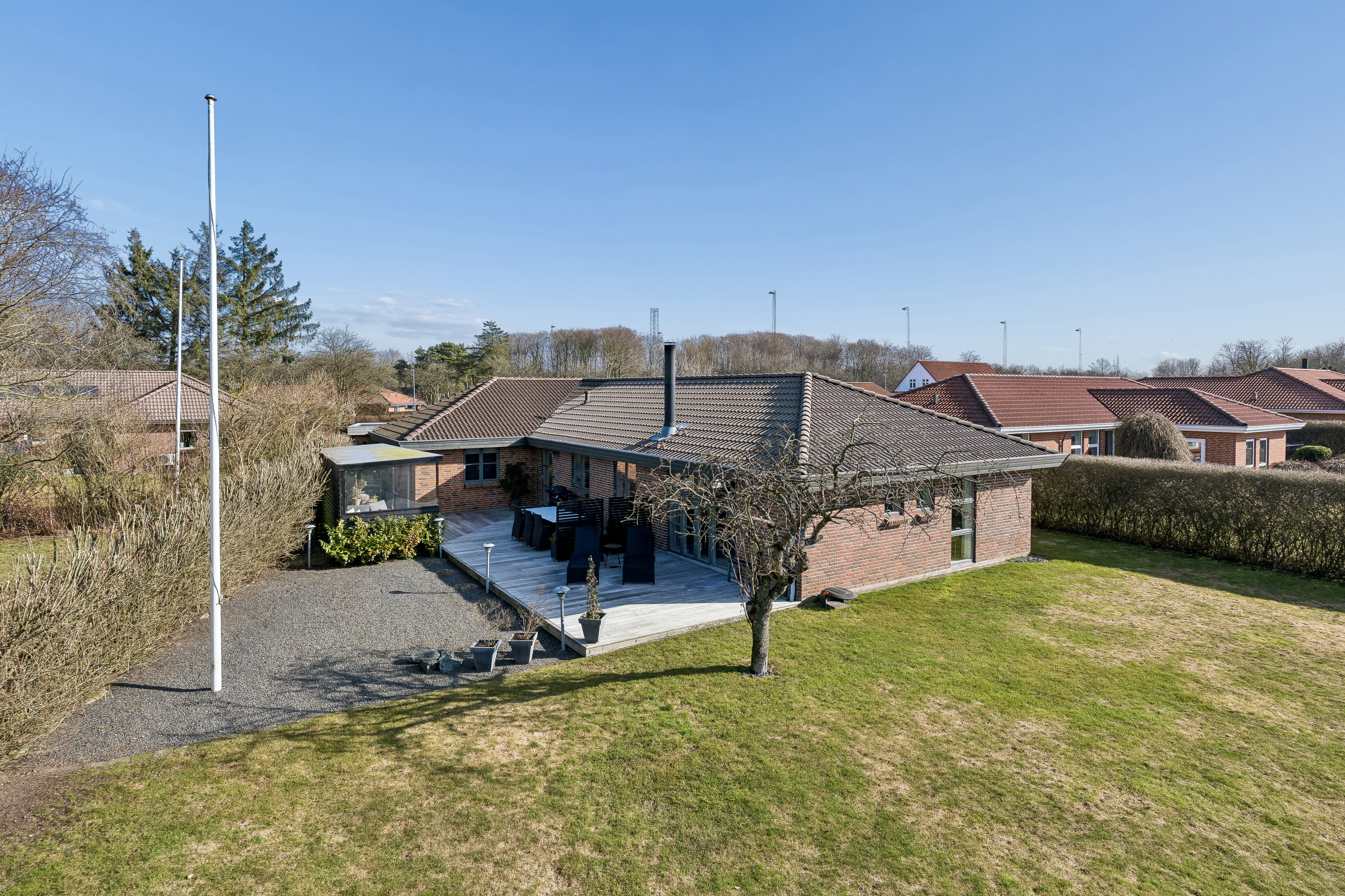 Fremhævet have billede i fuldskærmstilstand. Billede af Lilleskoven 8, 8722 Hedensted