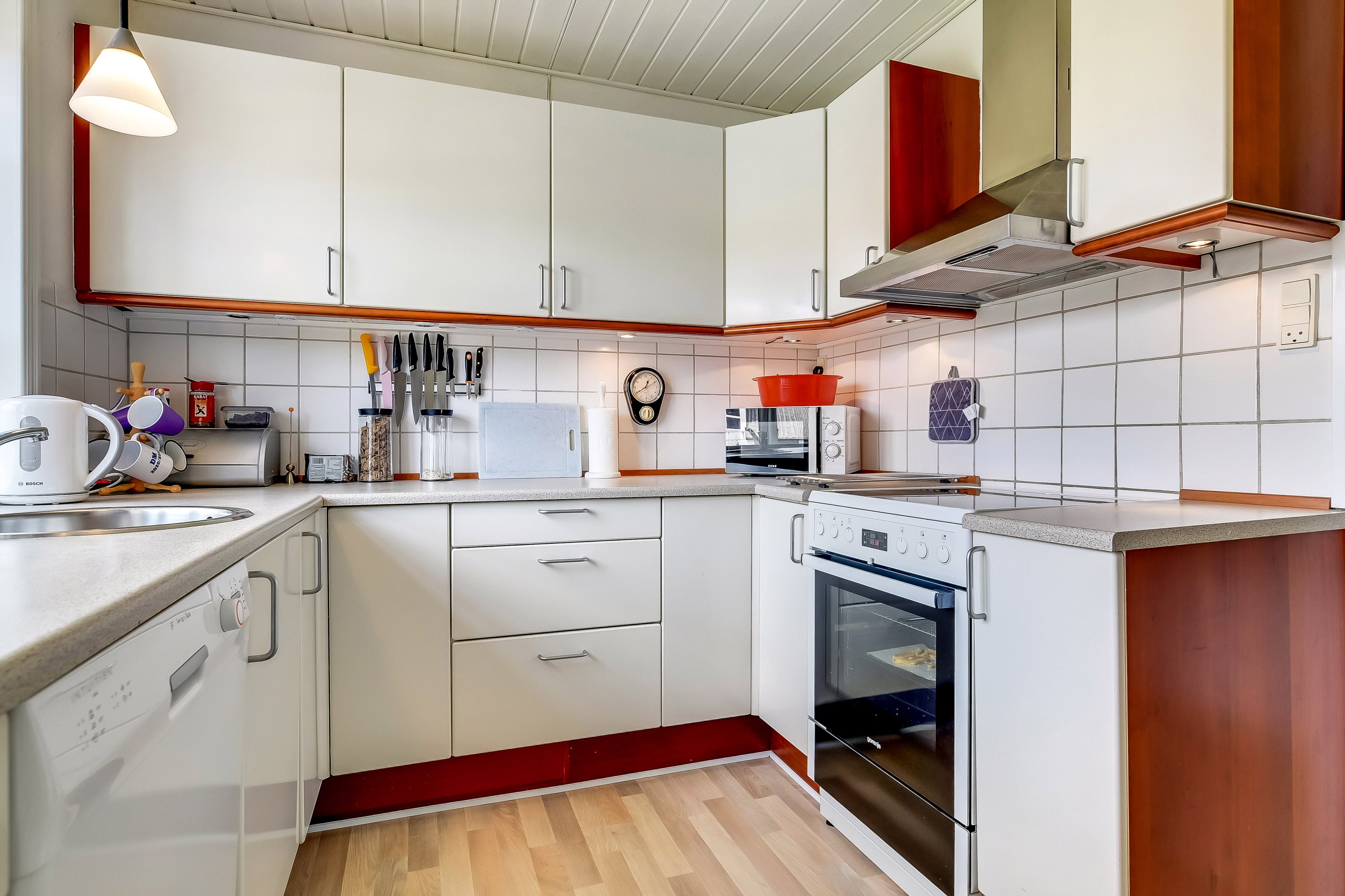 Fremhævet køkken billede i fuldskærmstilstand. Billede af Langgade 3A, 7600 Struer