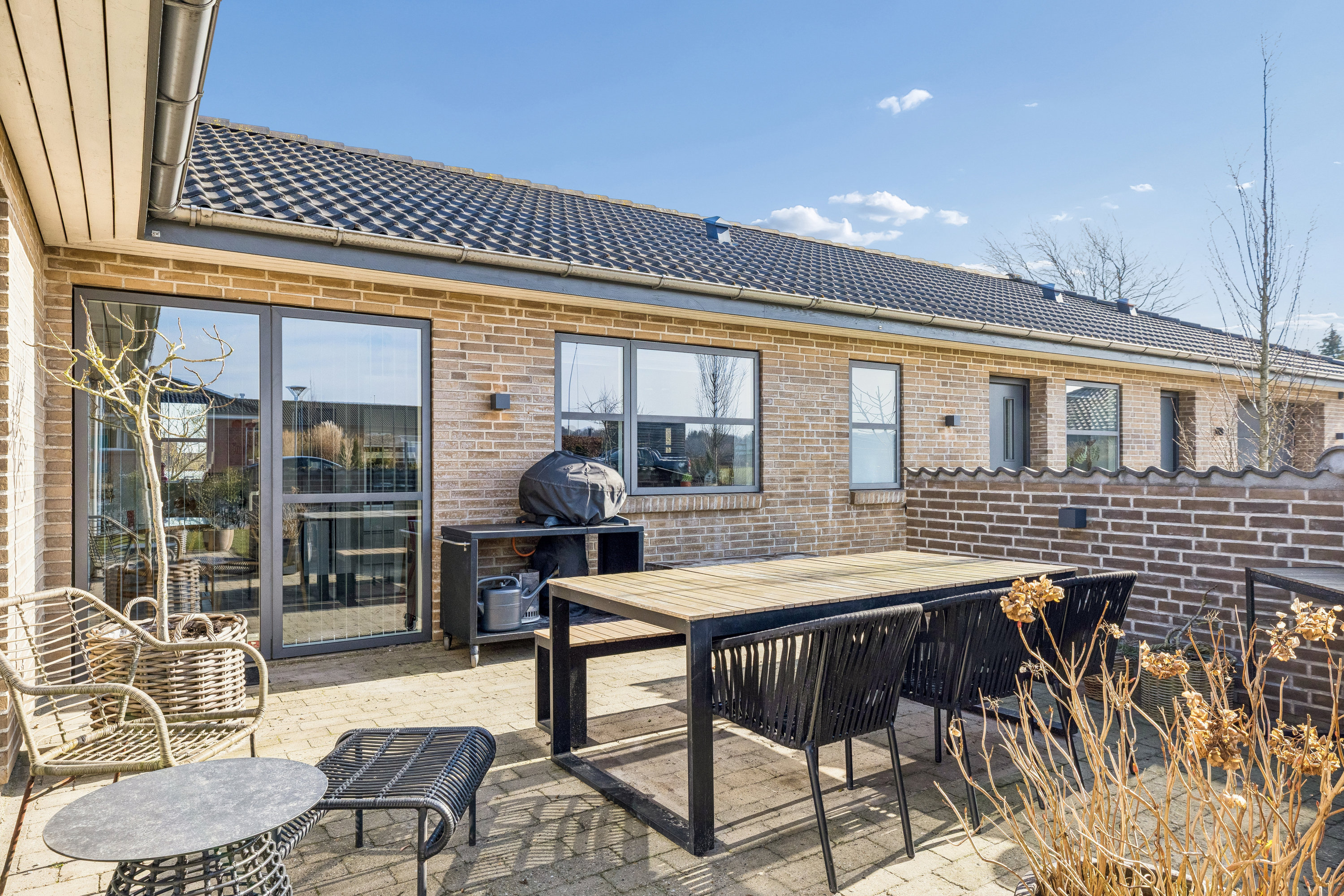 Fremhævet terrasse billede i fuldskærmstilstand. Billede af Midtkobbel 91, Kollund, 6340 Kruså