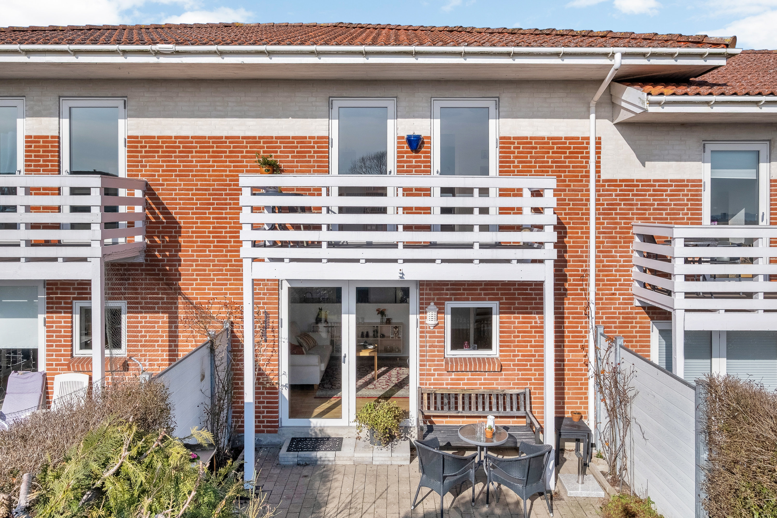 Andelsbolig: facade på Fruensbakke 33, Løgten, 8541 Skødstrup