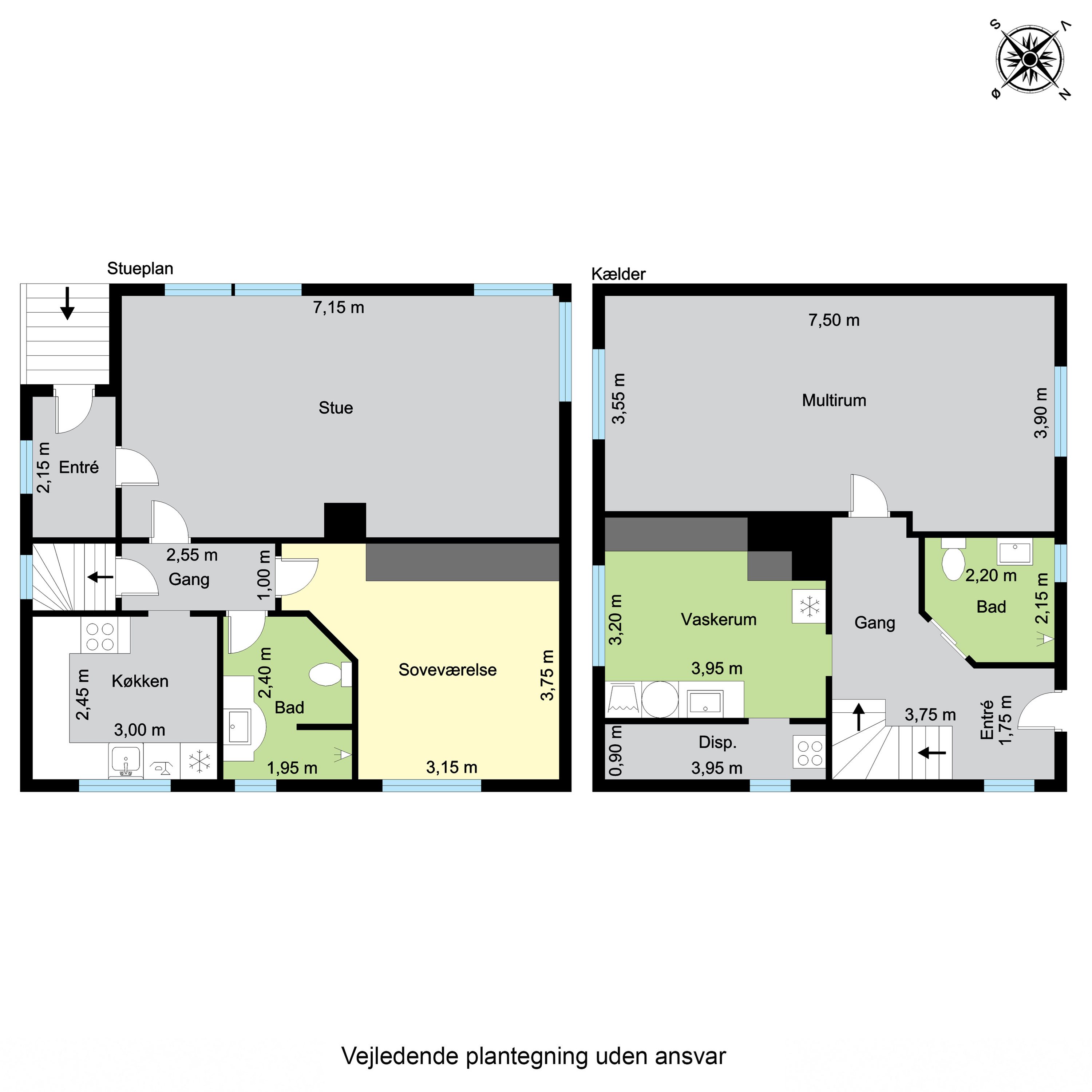 Plantegninger billede af Langgade 3A, 7600 Struer