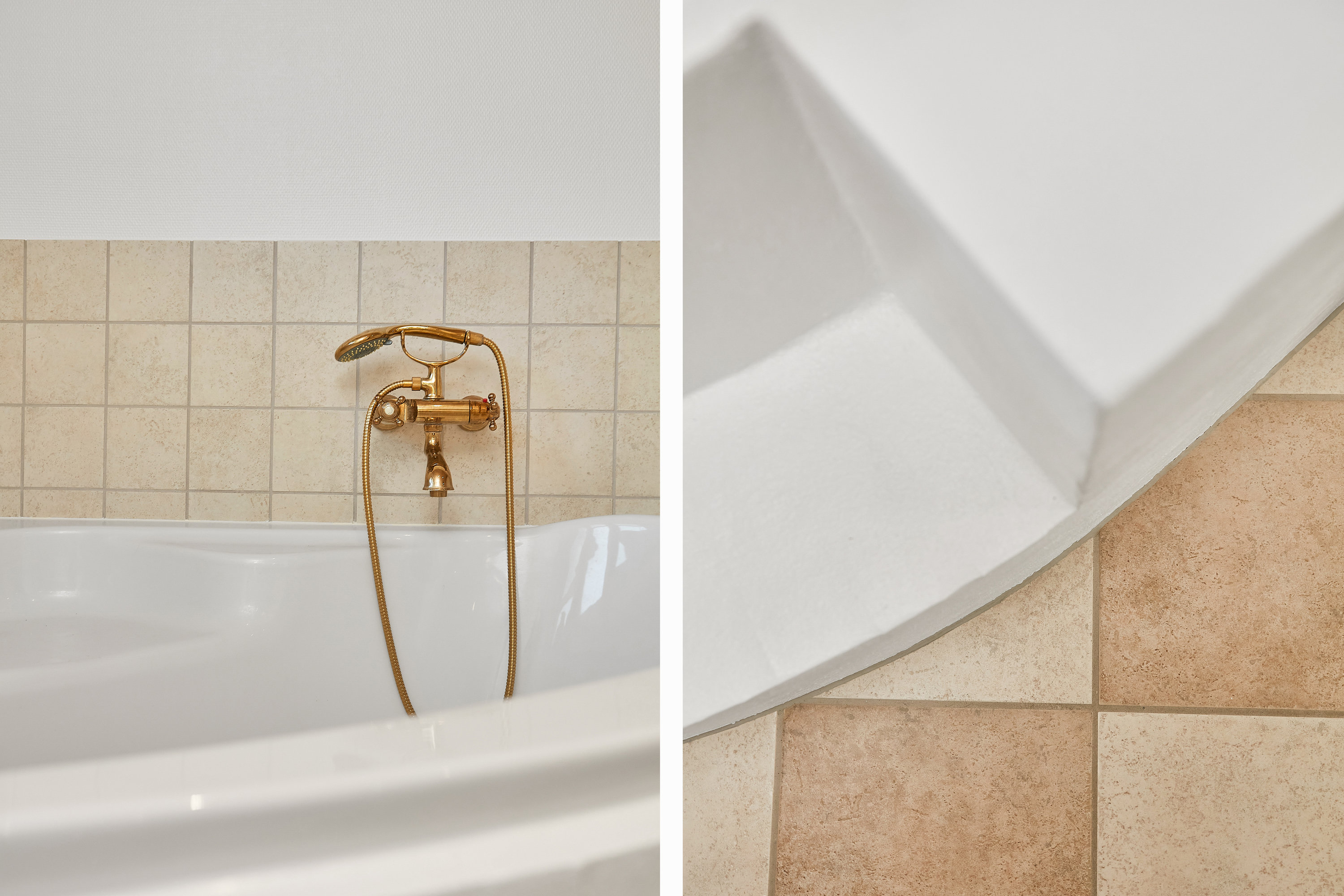 Fremhævet detaljer - badeværelse billede i fuldskærmstilstand. Billede af Kastanjealle 47, Egebjerg, 8700 Horsens