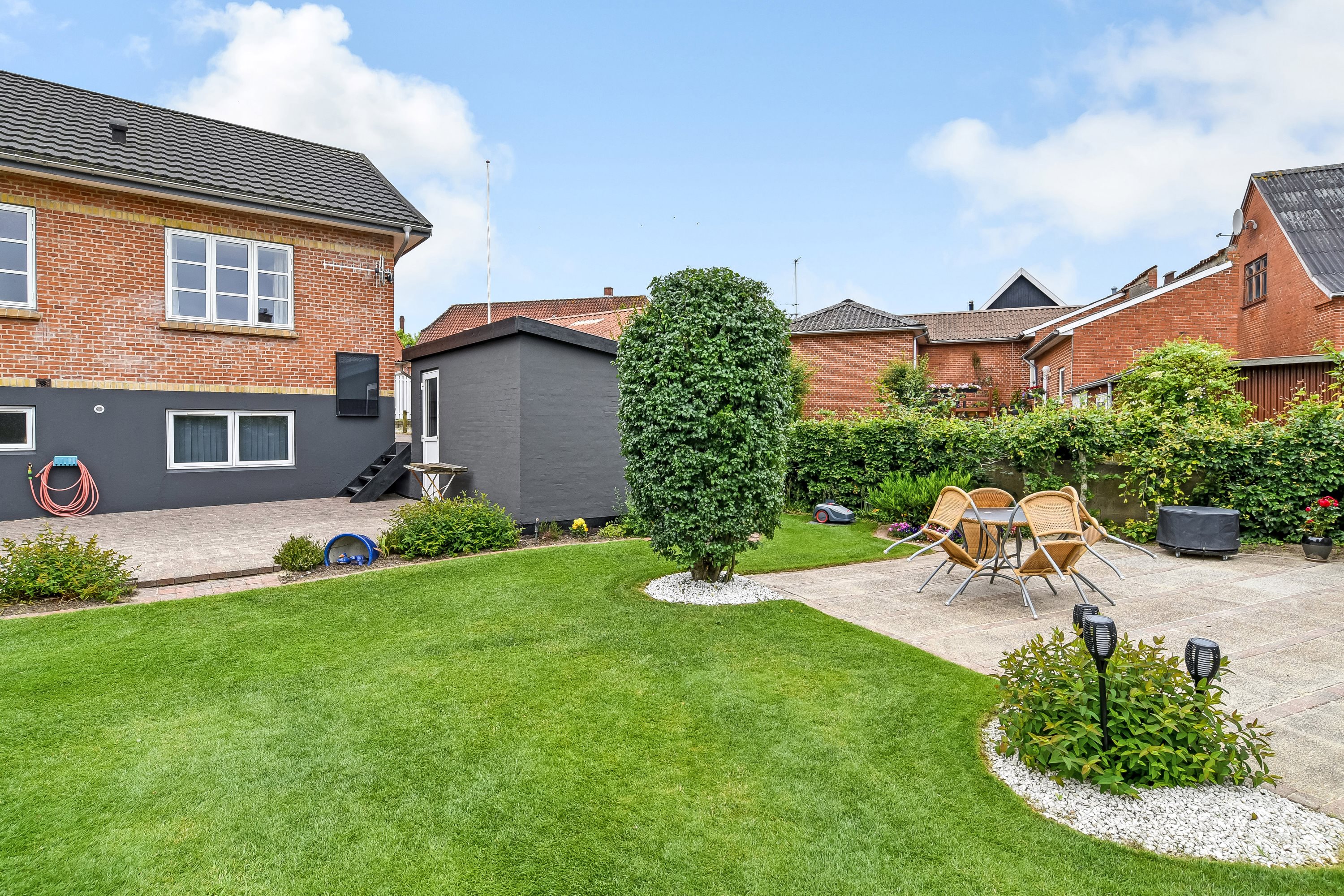 Fremhævet terrasse billede i fuldskærmstilstand. Billede af Langgade 3A, 7600 Struer