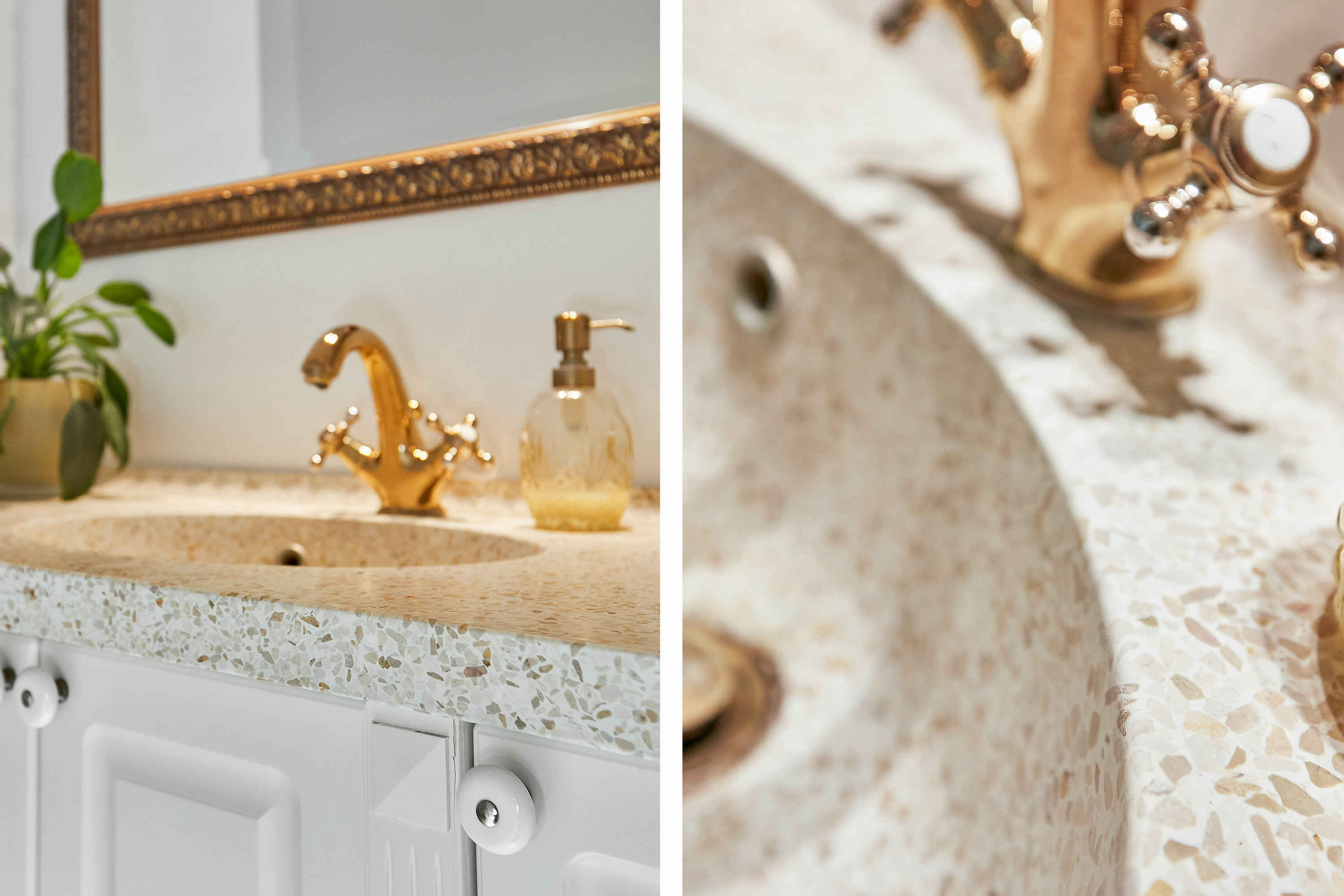 Fremhævet detaljer - badeværelse billede i fuldskærmstilstand. Billede af Kastanjealle 47, Egebjerg, 8700 Horsens