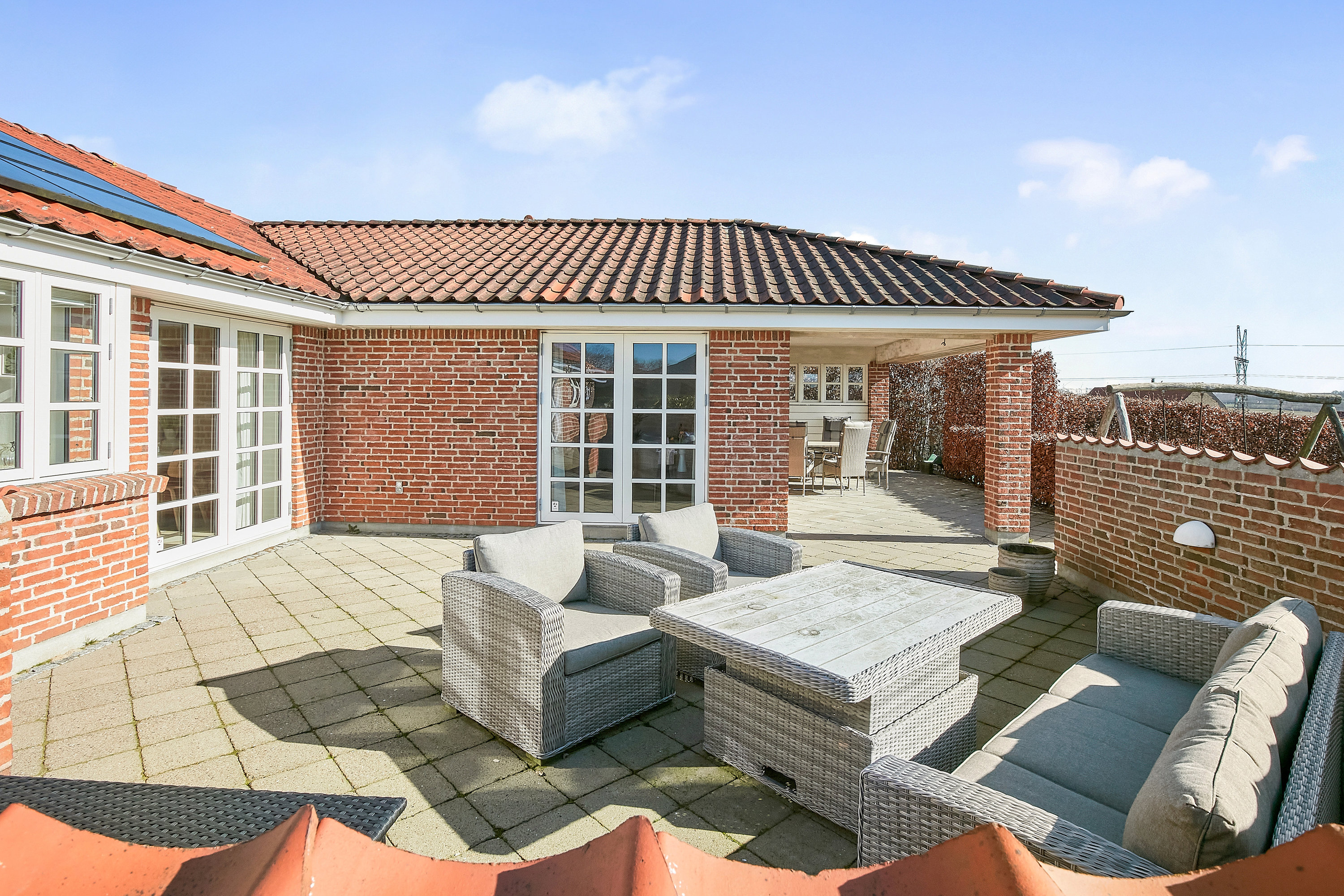 Miniaturebillede 2: terrasse. Billede af Kastanjealle 47, Egebjerg, 8700 Horsens