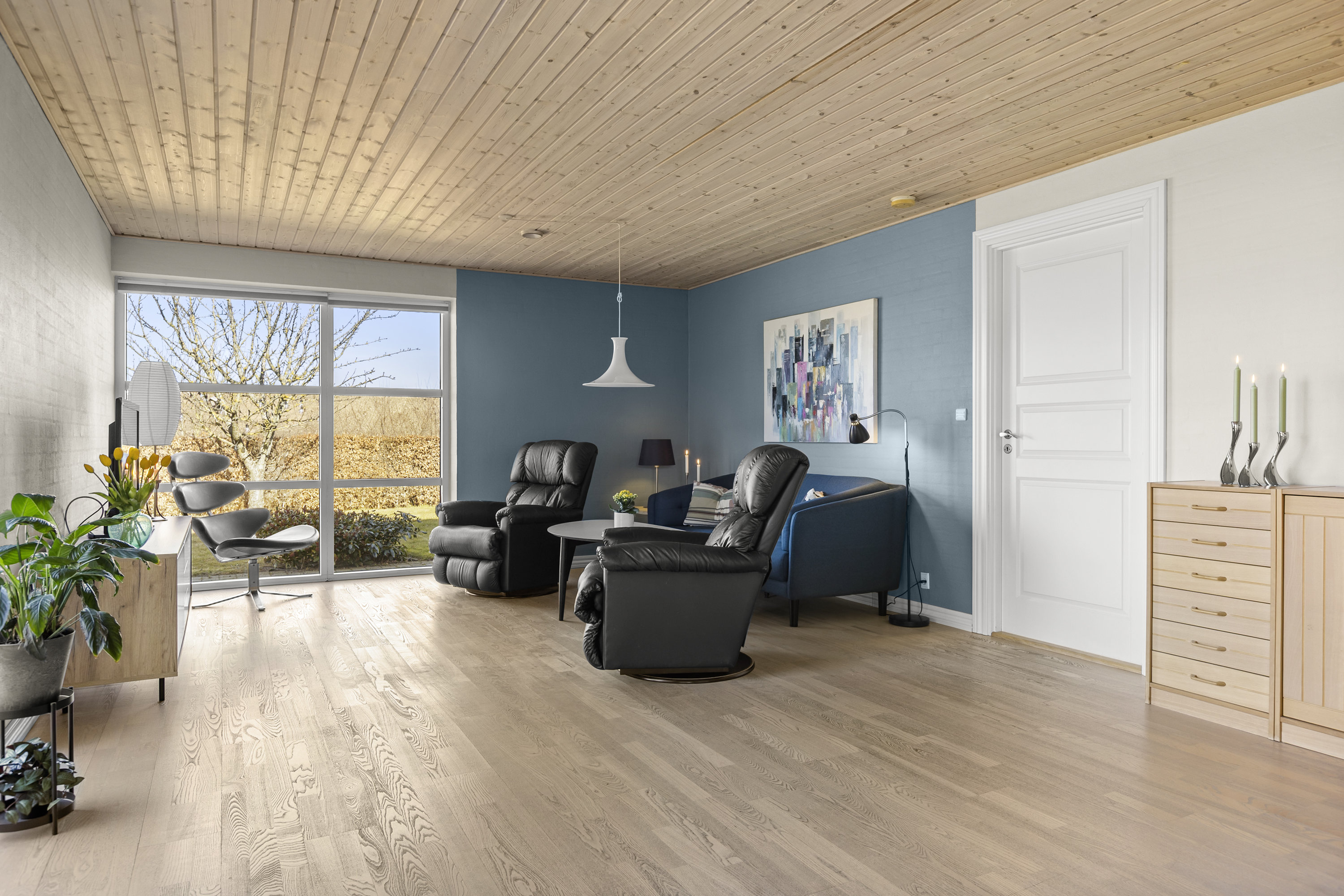 Fremhævet stue billede i fuldskærmstilstand. Billede af Toftebjerg 15, 4400 Kalundborg