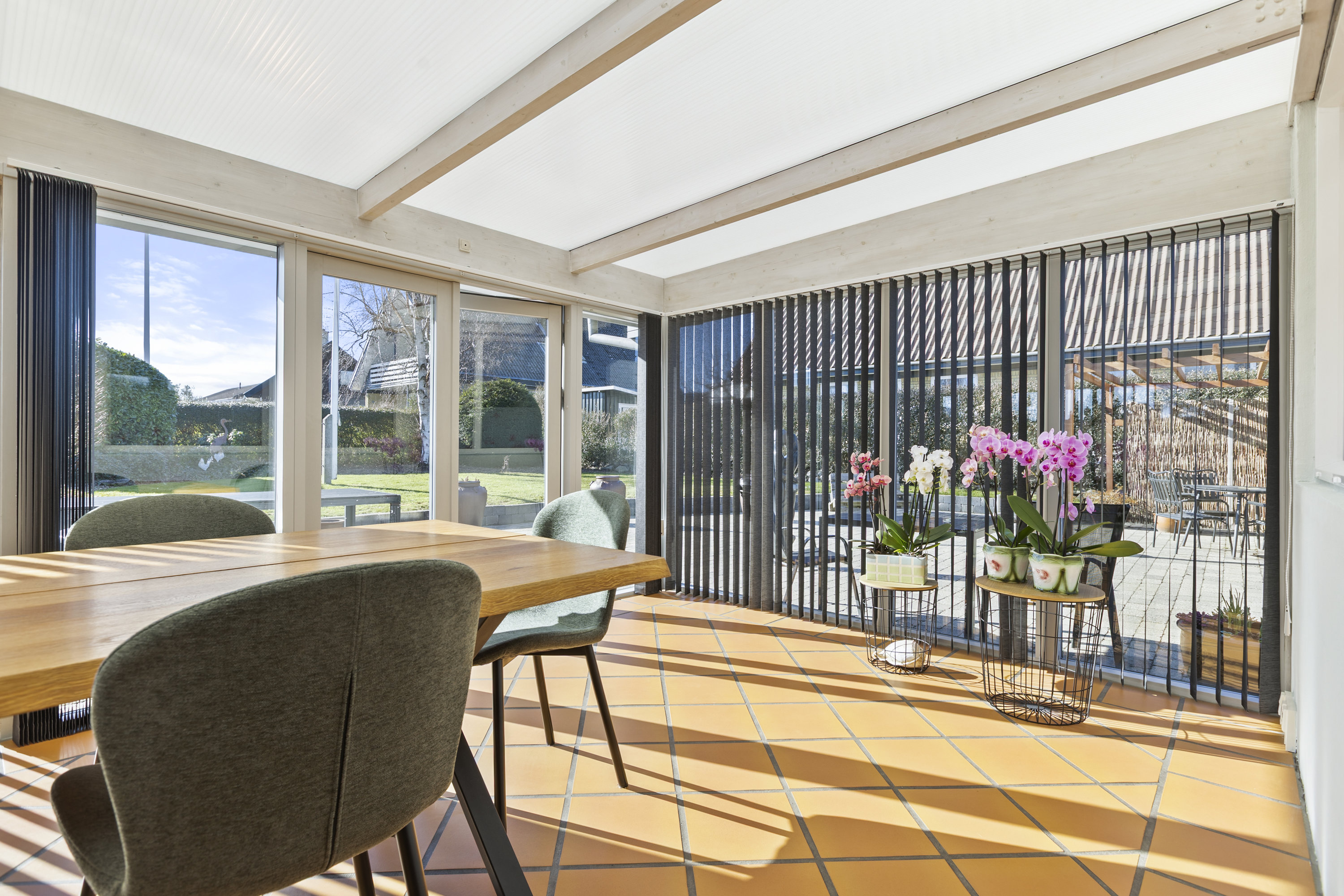 Fremhævet udestue billede i fuldskærmstilstand. Billede af Lerklinten 16, 4220 Korsør