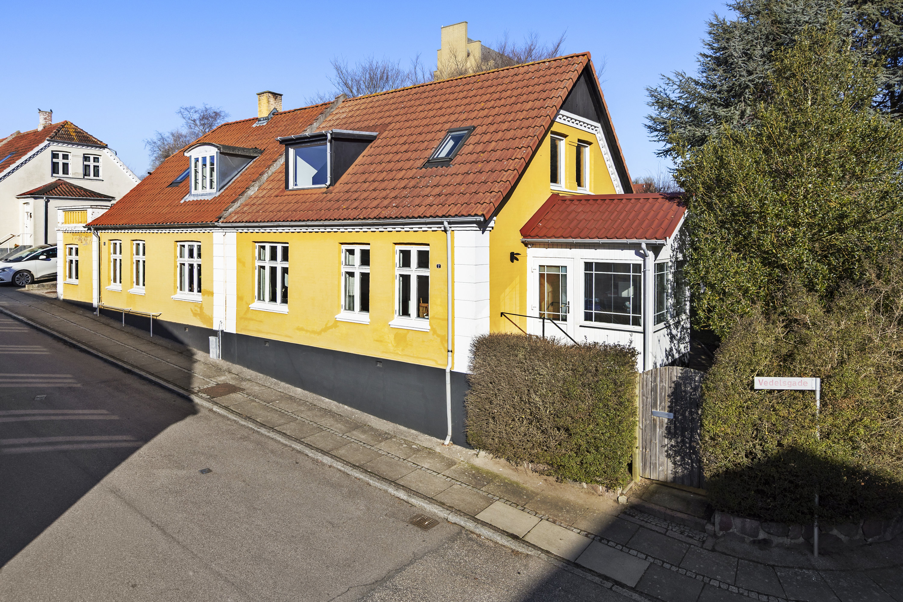 Rækkehus: Ejendommen på Vedelsgade 2, 4400 Kalundborg
